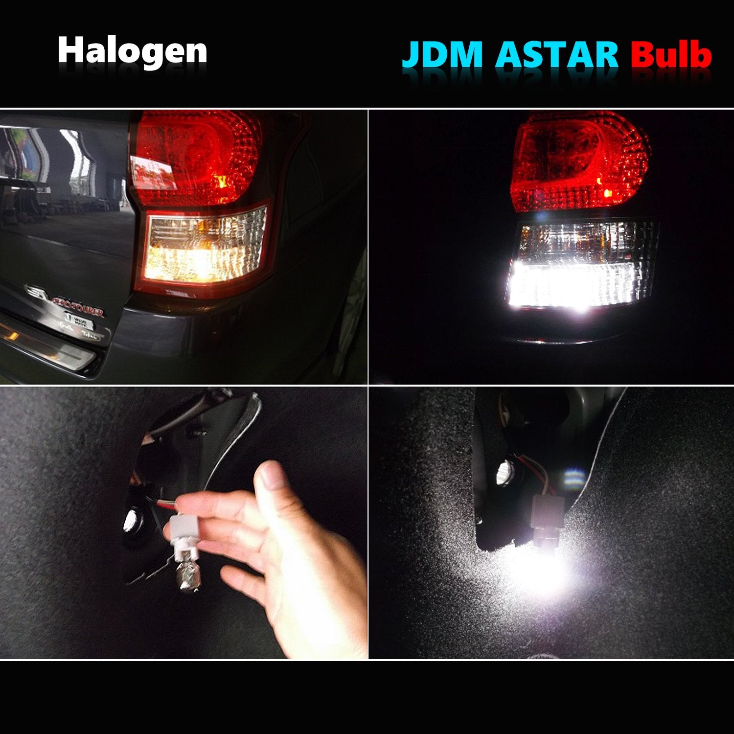 Jdm Astar Super Bright Error Free 921 912 3035 Chips White Led Bulbs For Backup Reverse Lights