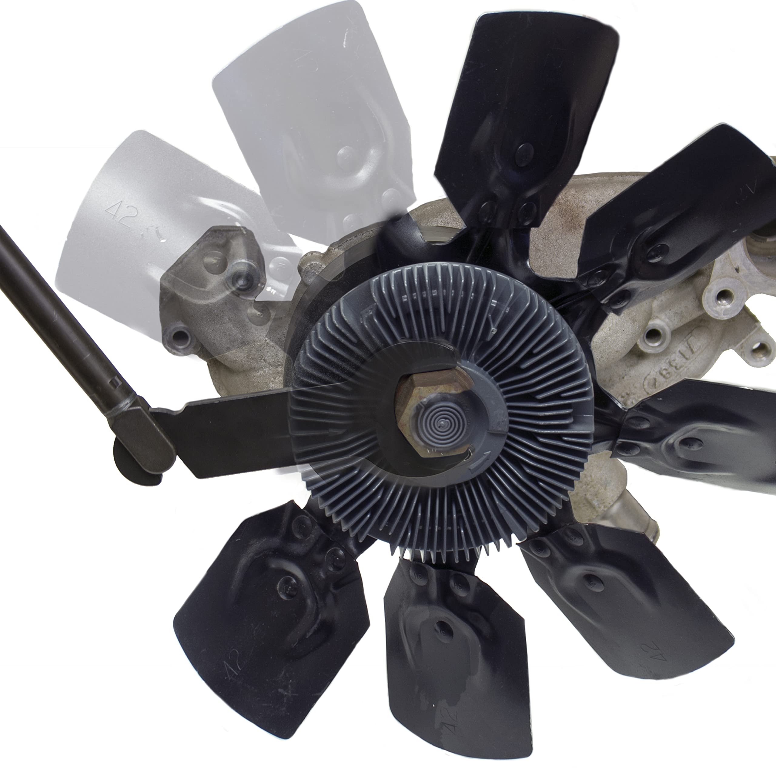 Lisle 43350 Pneumatic Fan Clutch Wrench Set, 10 pc.