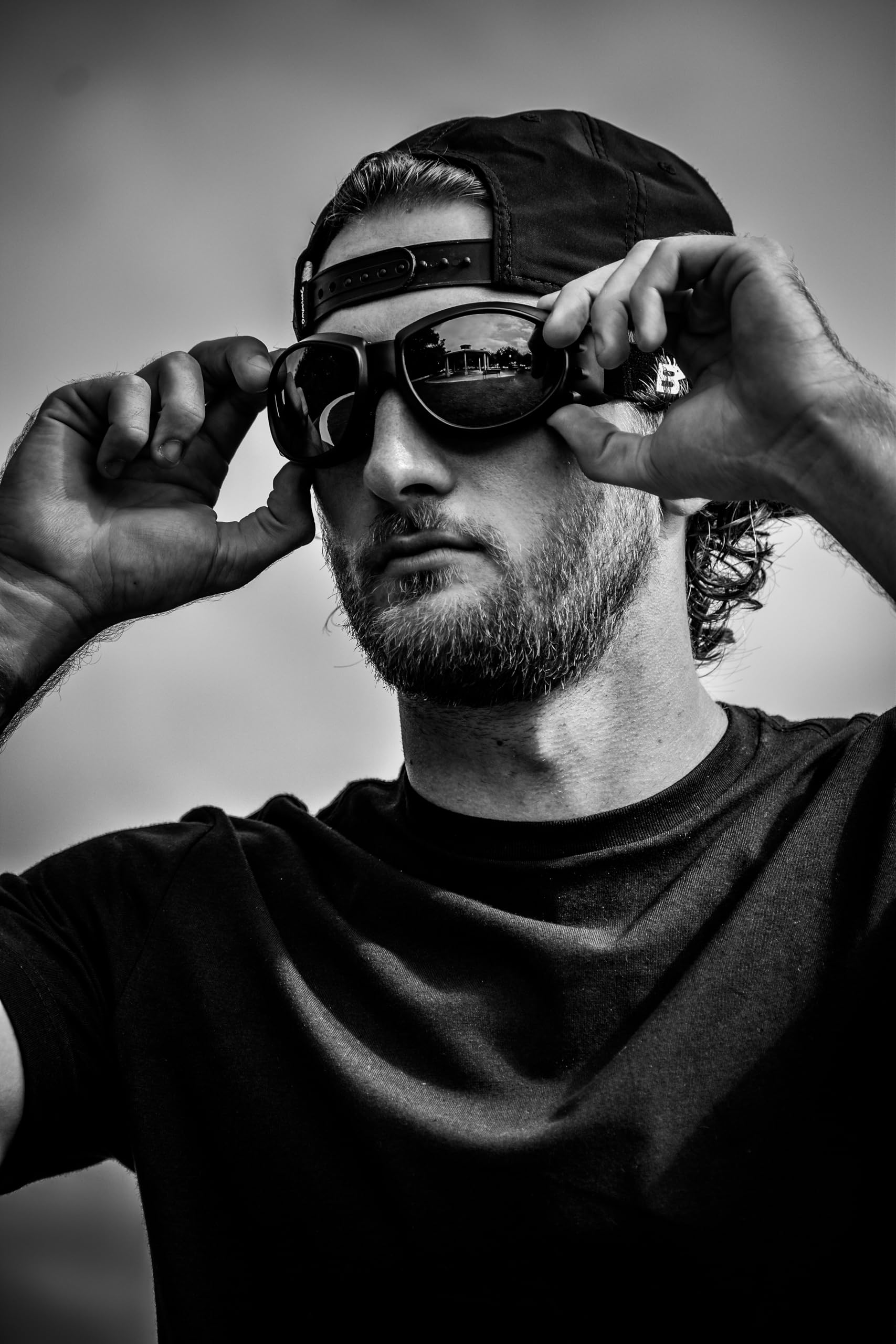 Three (3) Pairs Birdz Eagle Padded Motorcycle Goggles Airsoft Googles Comes With Clear, Smoke, And Yellow Day And Night Riding C