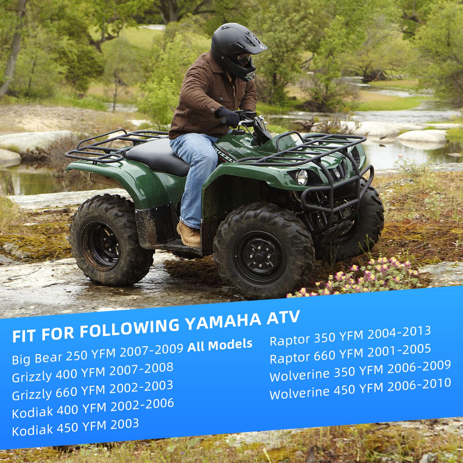 Control Switch Button Engine Start Run Off Headlight for Yamaha ATV Big Bear 250 400 Bruin 250 350 Grizzly 350 400 660 Kodiak 40