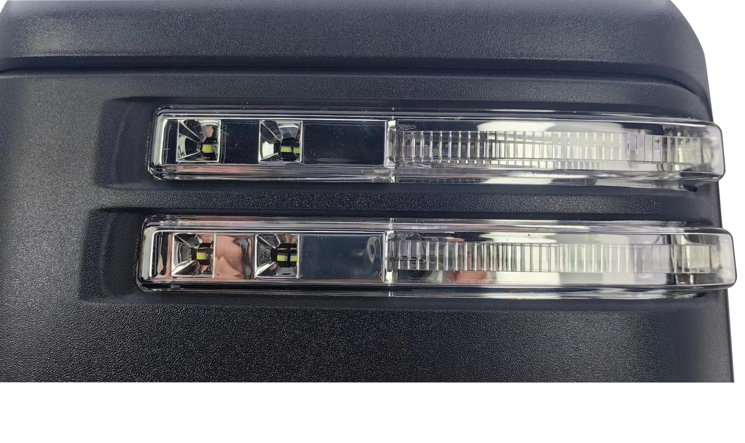 Driver Left Side Door Towing Mirror Power and Heated with Signal Light and BLIS Textured Back Cover For Chevrolet Silverado GMC