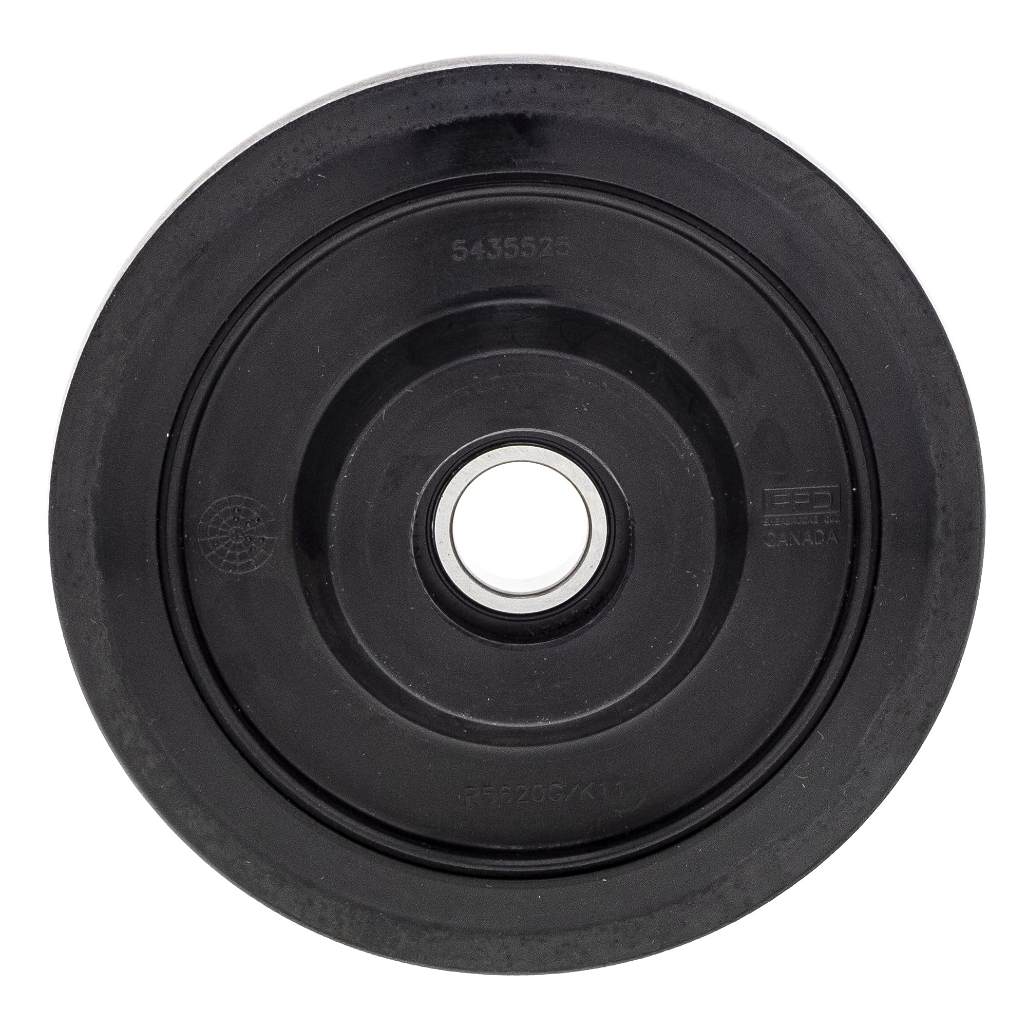 Polaris New Oem Idler Wheel Scrolled Silver 5.62' 1590387-244 Iq Fusion Fst Lx +