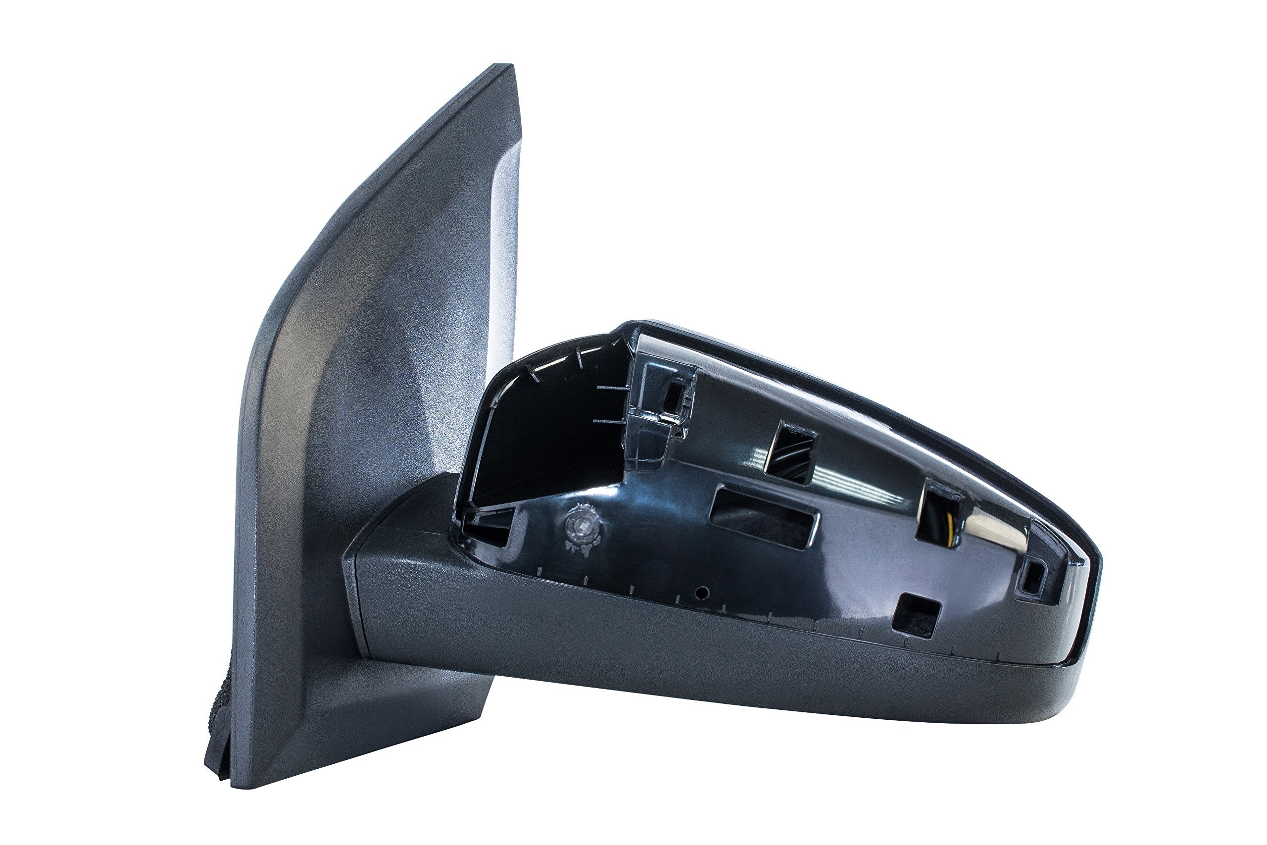 Dependable Direct Left Driver Side Black Non-Folding Non-Heated Power Operated Door Mirror Compatible With Nissan Sentra (2007 2