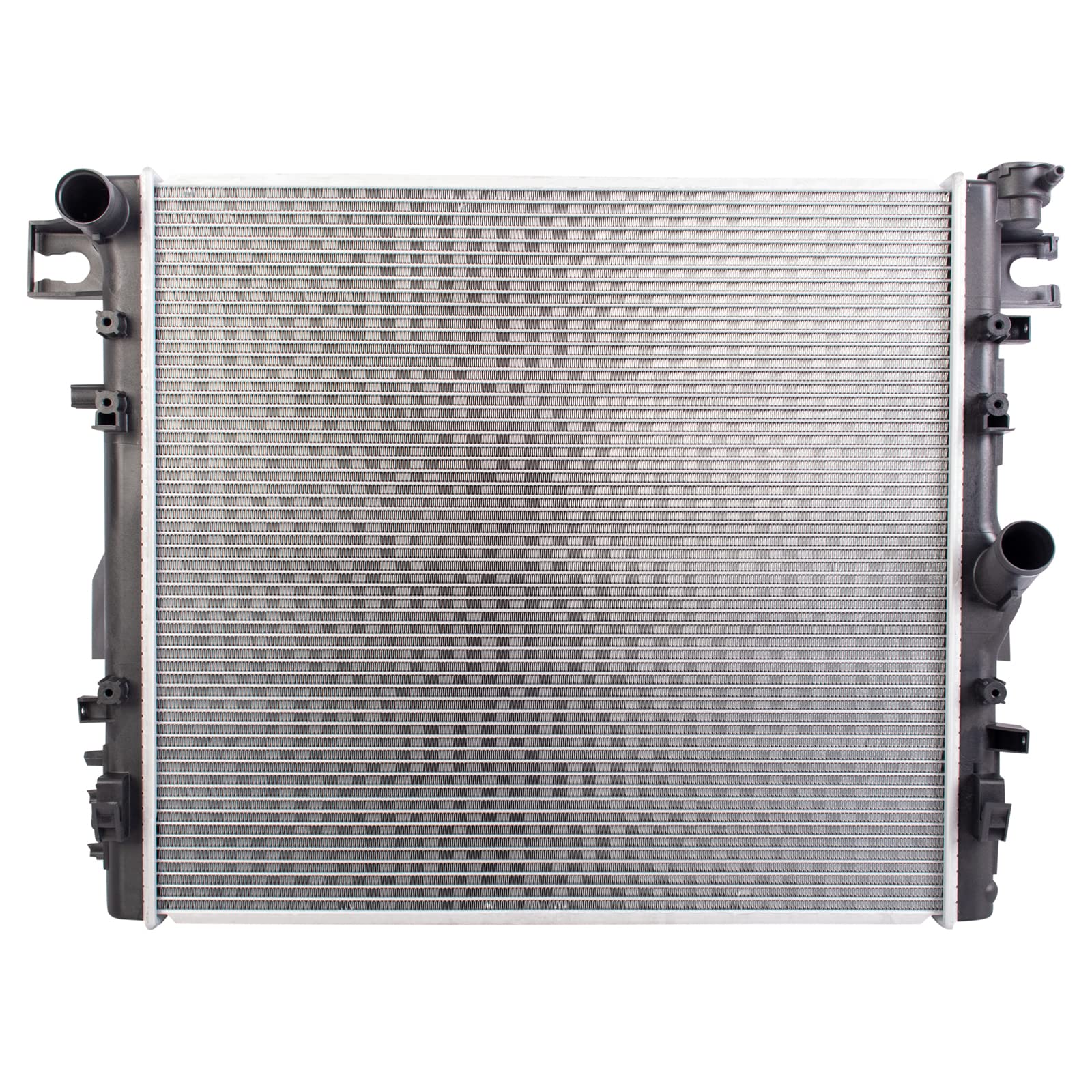 Trq Radiator Assembly Aluminum Core Compatible With 07-18 Jeep Wrangler Ch3010343 Cu2957
