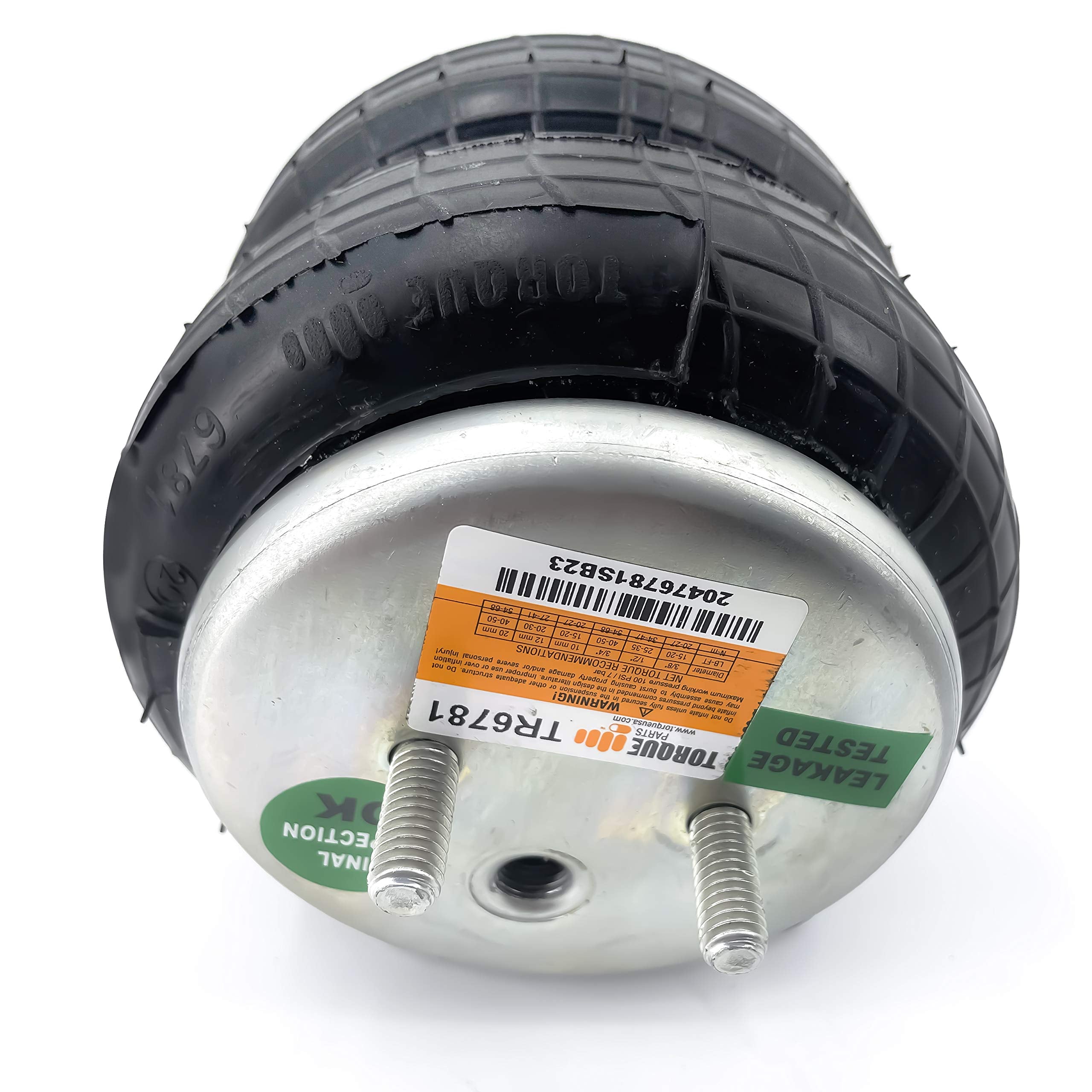 TORQUE 2 pcs of 6781 Air Bag Replacement for 6781 6957 Firestone Ride Rite Air Bags and Torque Airbag Suspension Kits (Replaces Firestone 6781 6957 Replacement Air Bag Airbag Air Spring) (2 x TR6781)