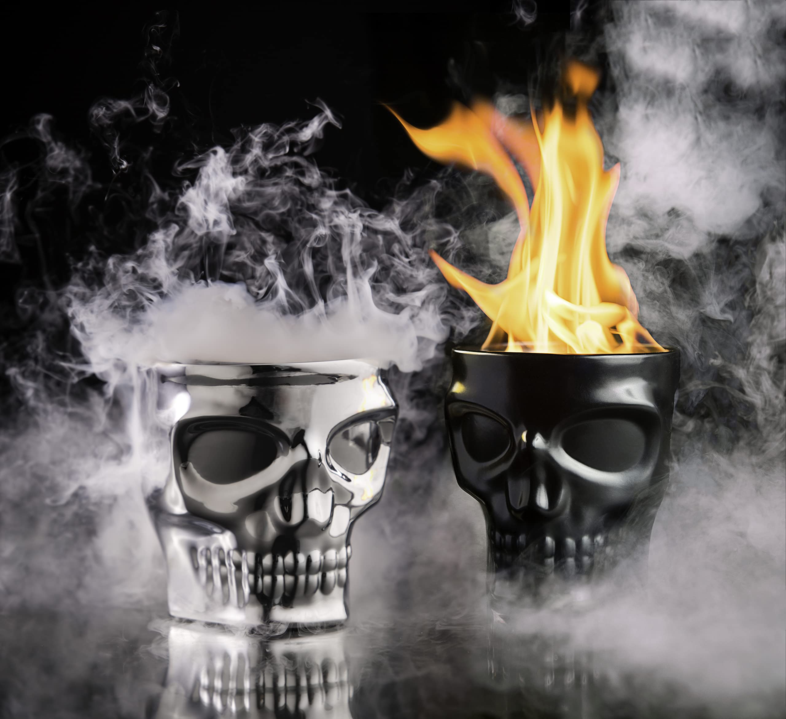 Kruzer Kaddy 1025 Chrome Skull Mount,1 Pack