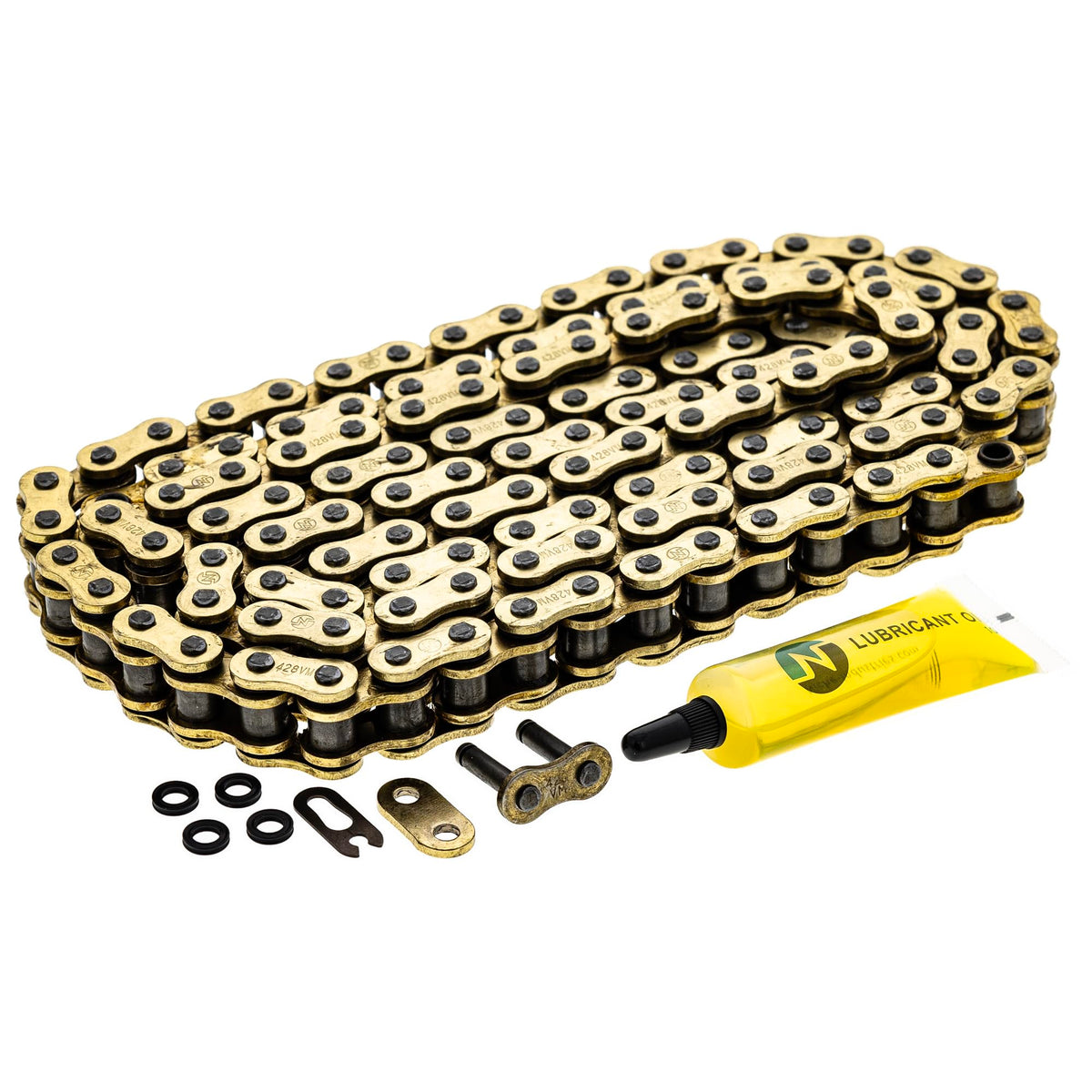 Niche Gold 428 X-Ring Chain 130 Links With Connecting Master Link