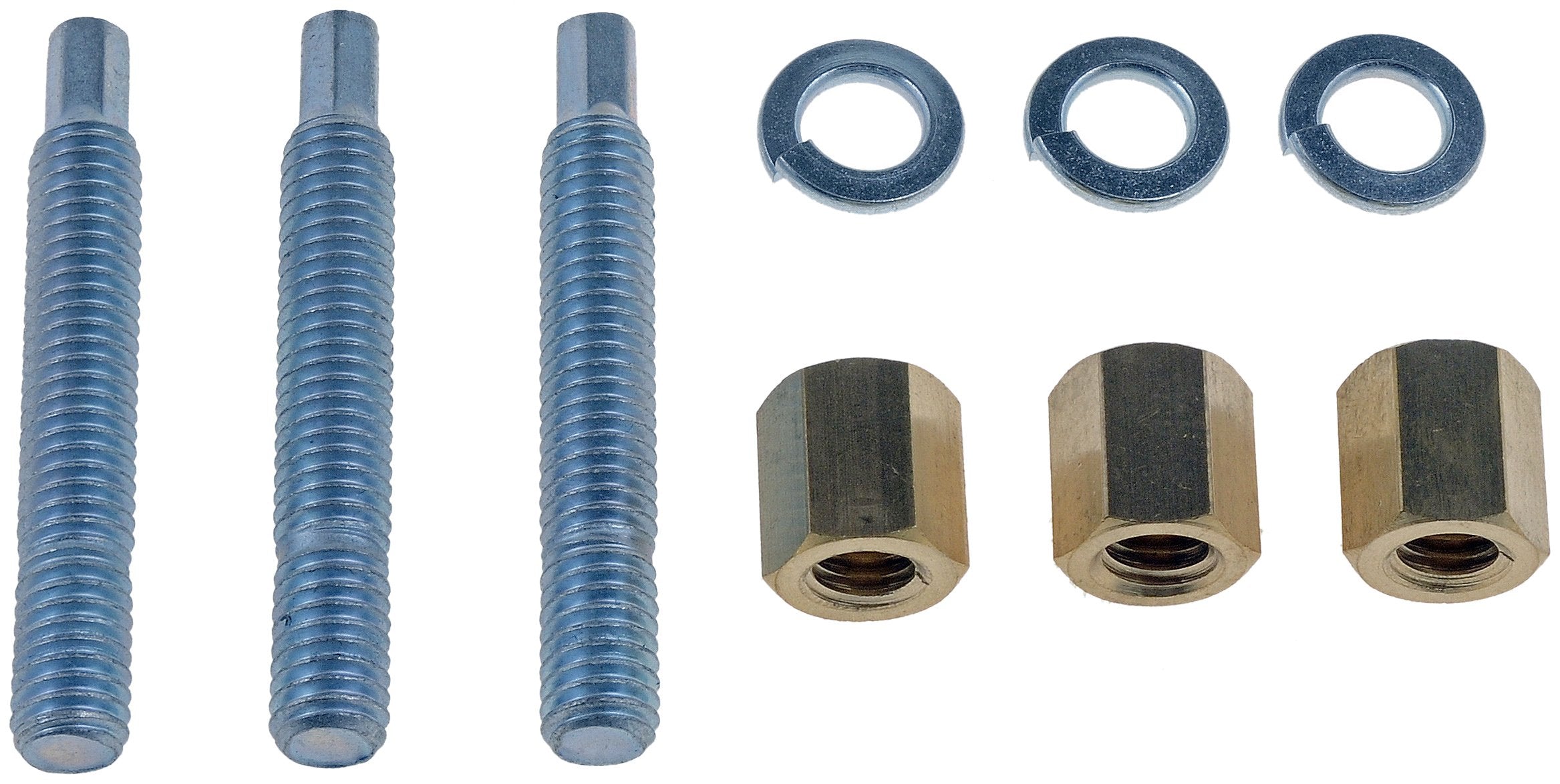 Dorman 03112 Front Exhaust Stud Kit - 3/8-16 X 2-1/2 In. Compatible With Select Models