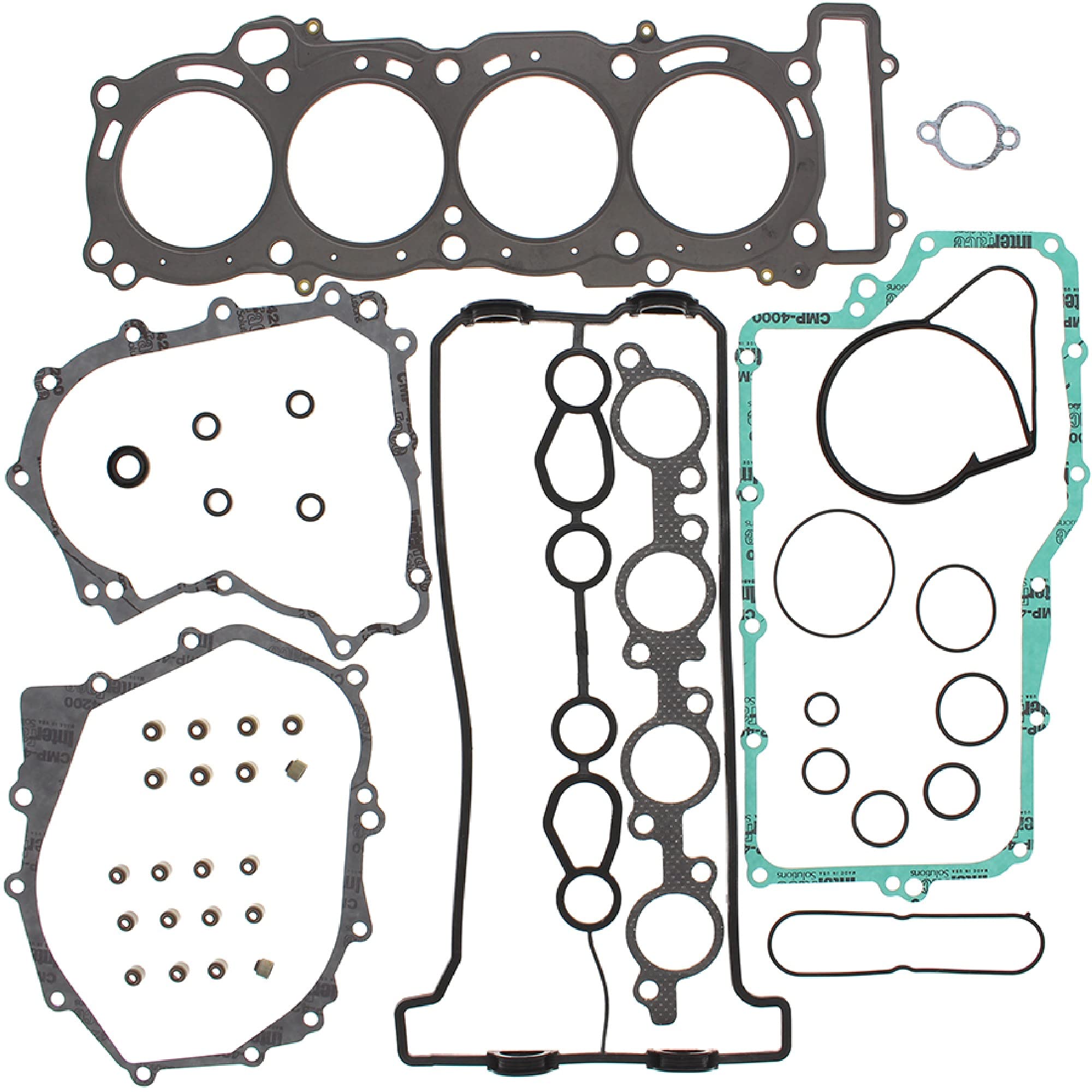 Gasket Kit With Oil Seals Compatible with/Replacement for Yamaha APEX RTX 1000 2006-2010 1000cc