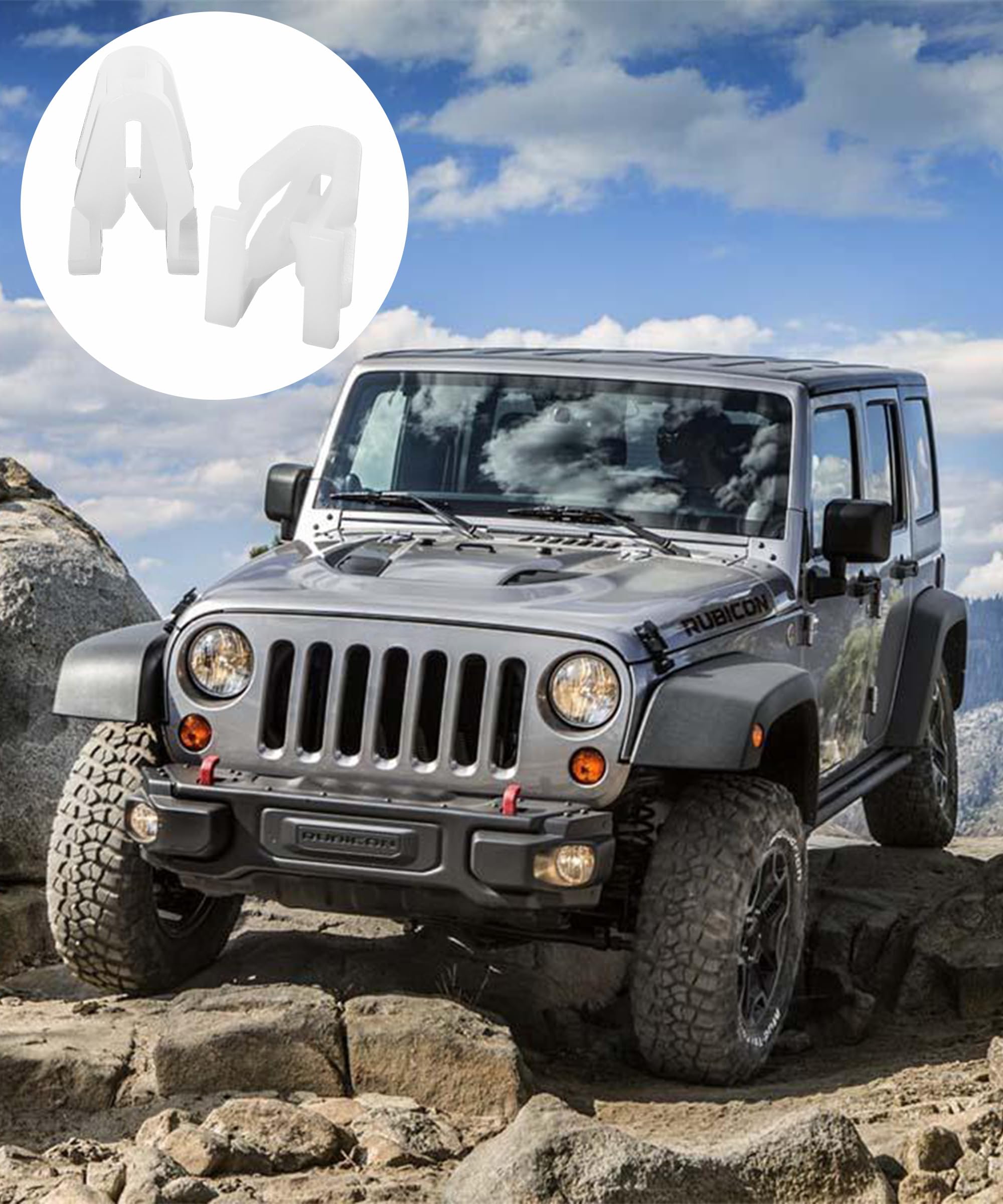 RACOONA 20PCS Car Clips,Dashboard Trim Clips,Automotive Clips Plastic Fasteners,Car Accessories Car Front Console Retainer,Dash