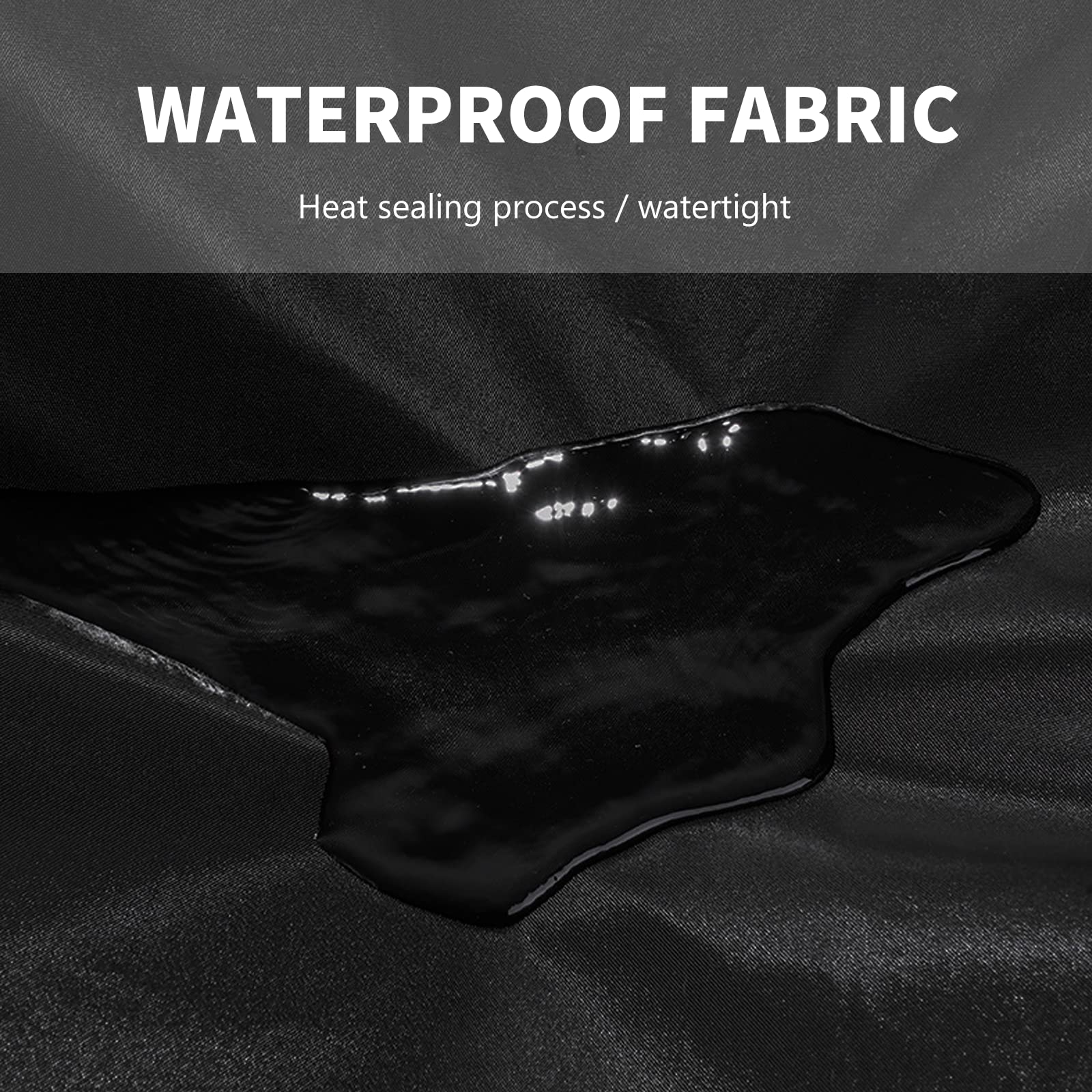 Zgjijia Motorcycle Cover Heavy Duty Durable All Season Universal All Weather Waterproof Sun Outdoor Protection With Reflective Strips And Lockholes Vehicle Cover