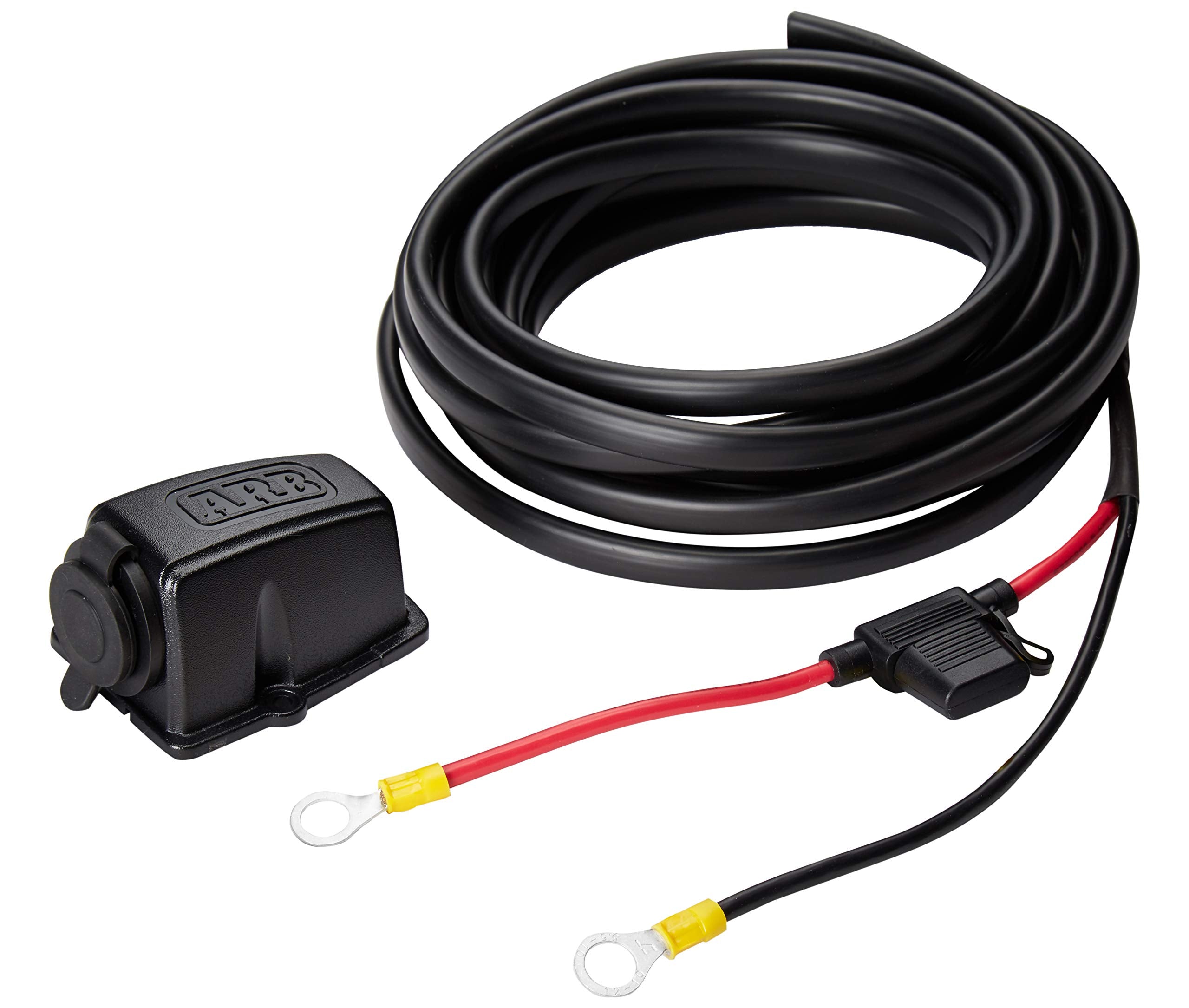 ARB 10900027 Fridge Freezer Wiring Kit and Threaded Socket Mount for quick installation onto your battery, compatible with all A