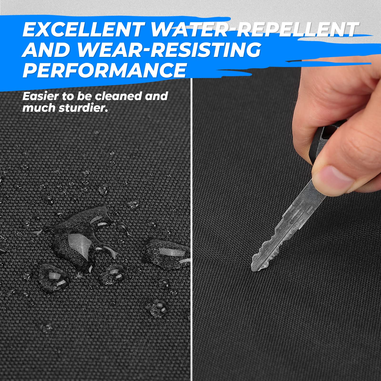 Kemimoto Atv Rack Pad, Four Wheeler Rack Seat Cushion For Passenger Compatible With Fourtrax Foreman Rancher Kawasaki Brute Forc