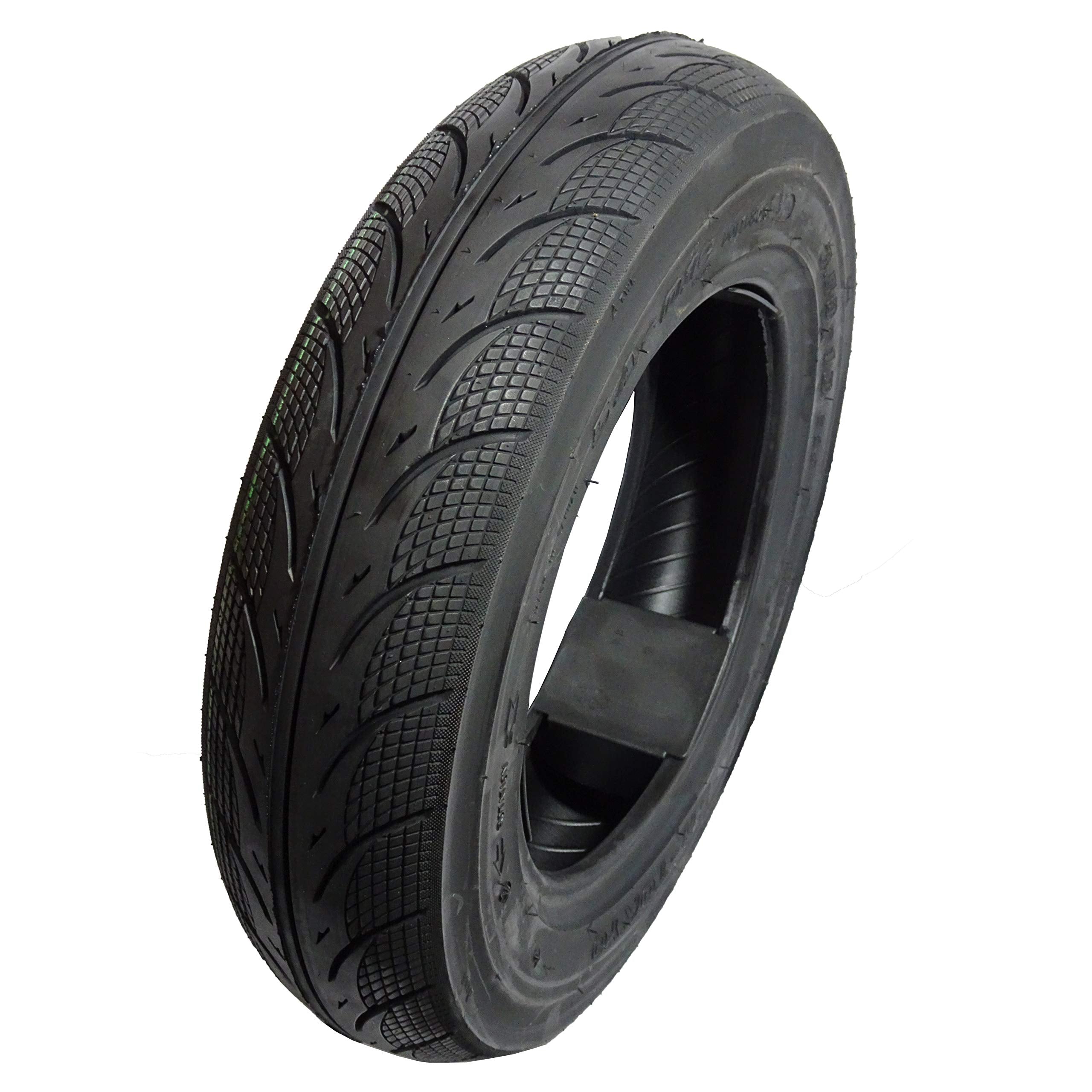 5A01 90/90-10 Scooter Tubeless Tire, 50J, Front/Rear Motorcycle/Moped 10' Rim