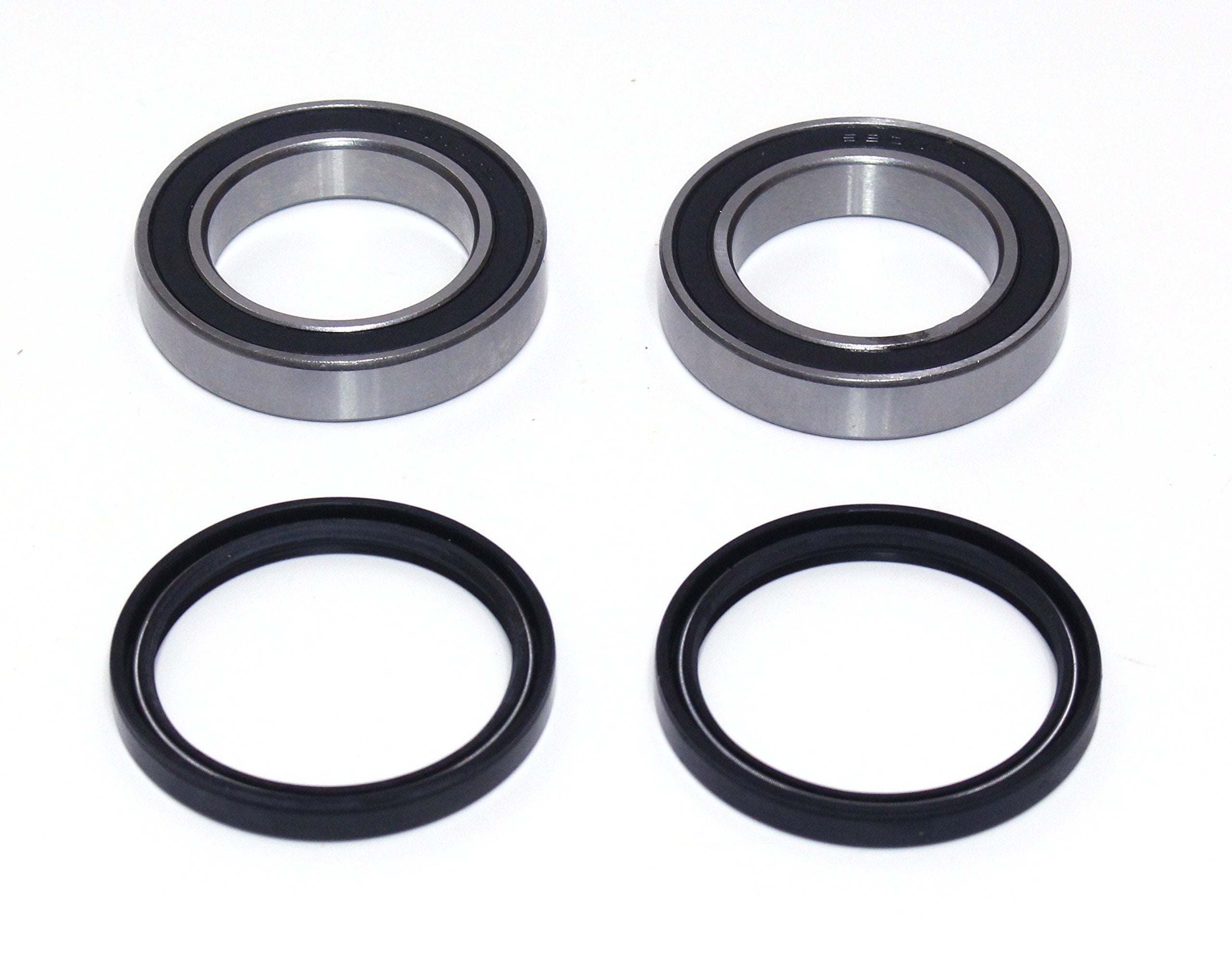 Rear Axle Bearings and Seals Kit Compatible with Honda ATV models ATC350X ATC250R TRX250X & 250 R TRX300EX 300 EX TRX400 X 400X 