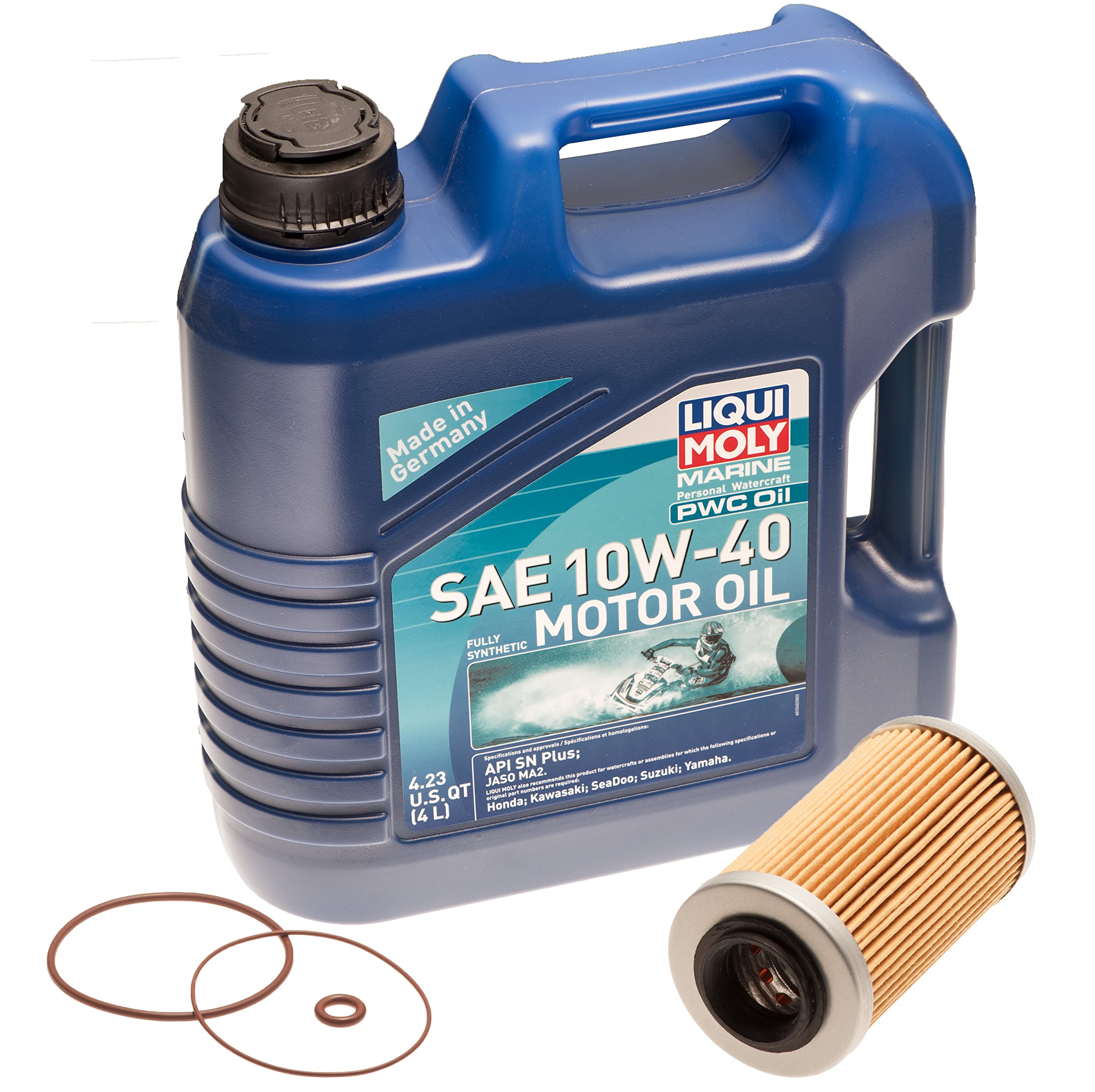 Oil Change Kit w/Filter for SeaDoo 4-Tec GTX GTI GTR RXP RXT Wake 2002-2016