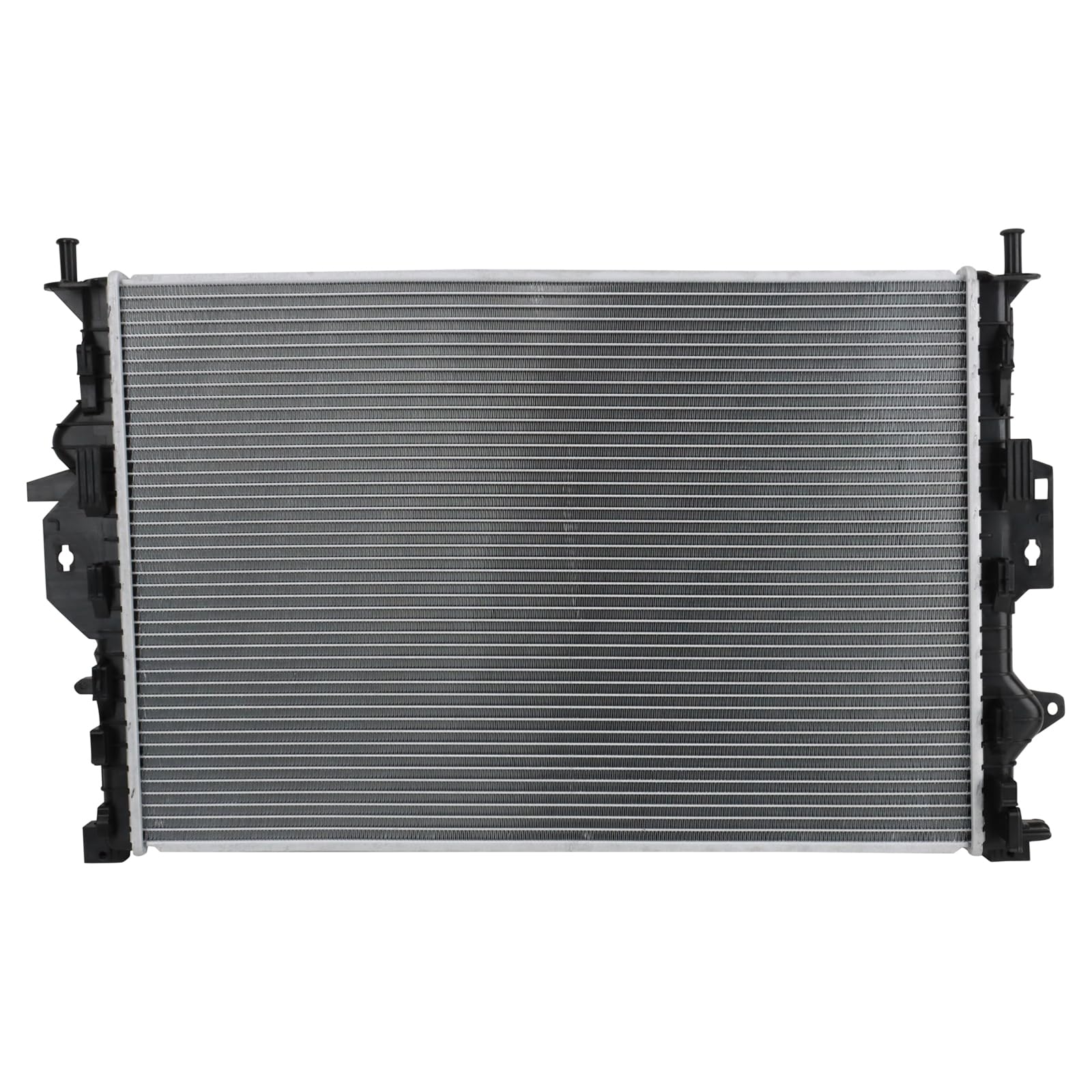 Trq Radiator Assembly Aluminum Core Compatible With 13-15 Ford Focus Cu13352