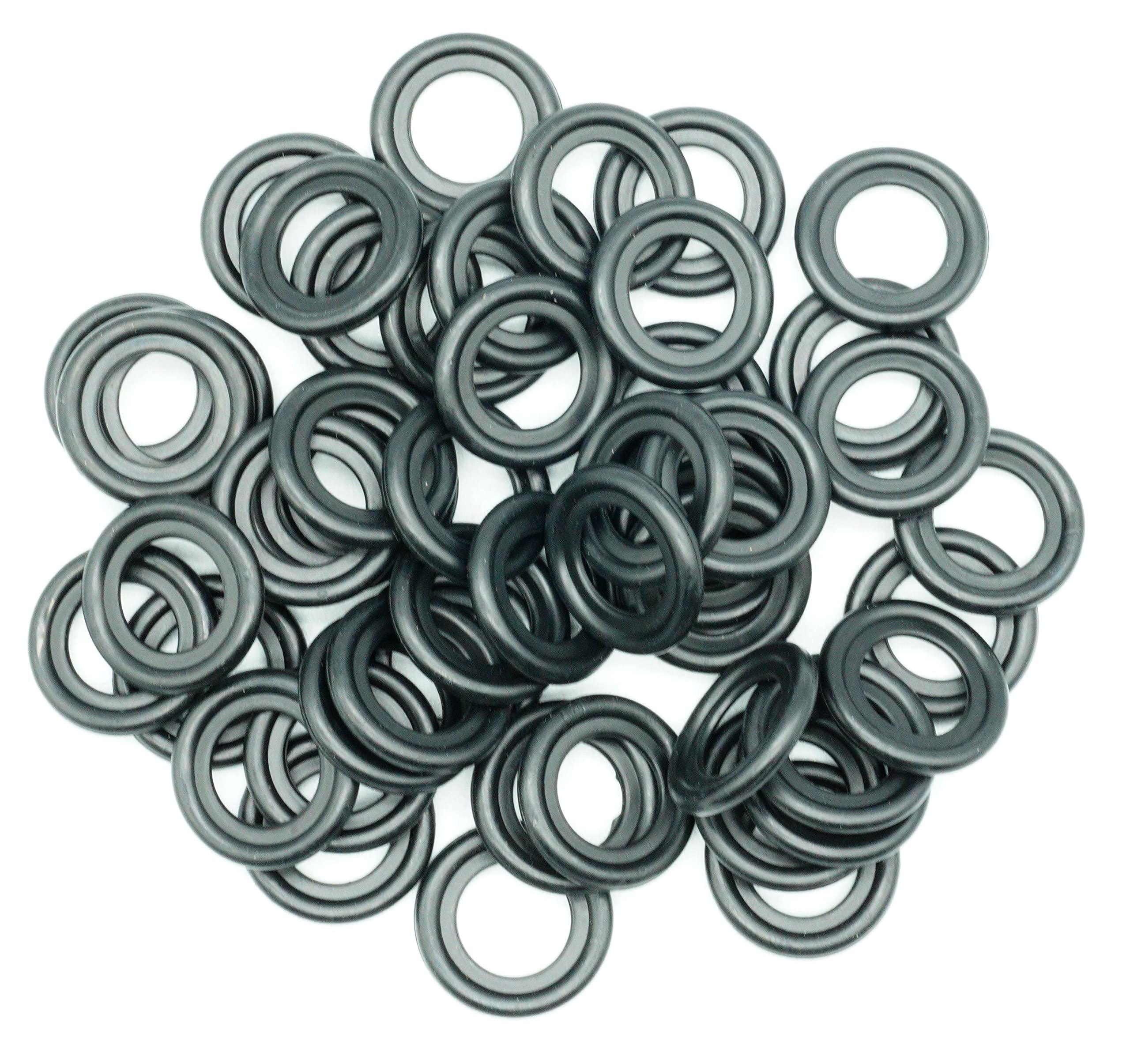 Dsnaduo 50 Pcs Rubber Drain Plug Gasket, Fits M14 Replace 097-139,F0Rd-5066453,F5Tz-6734-Ba (21.7X13.5Mm)
