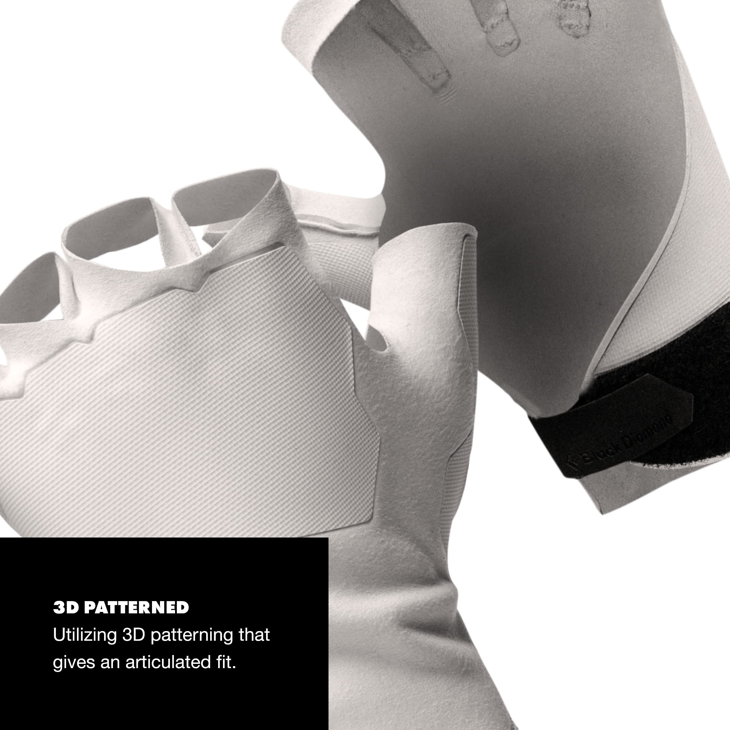 Black Diamond Equipment Crack Gloves - White - Medium