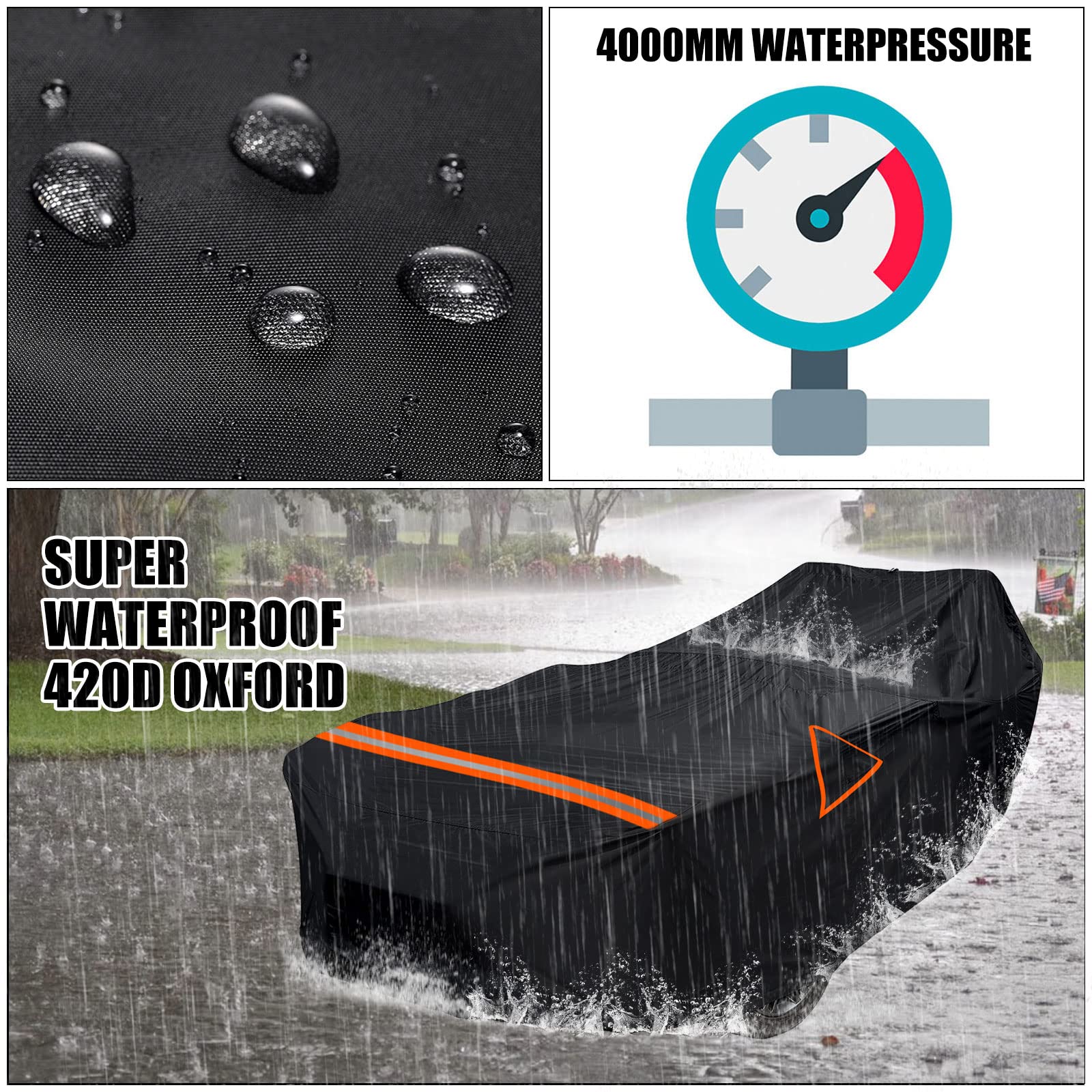 Waterproof Go Kart Cover Compatible With 2015-2022 Polaris Slingshot Base/S/Sl/Sl Le/Slr/Sl Icon Series/Slr Icon Series/R/R Le M