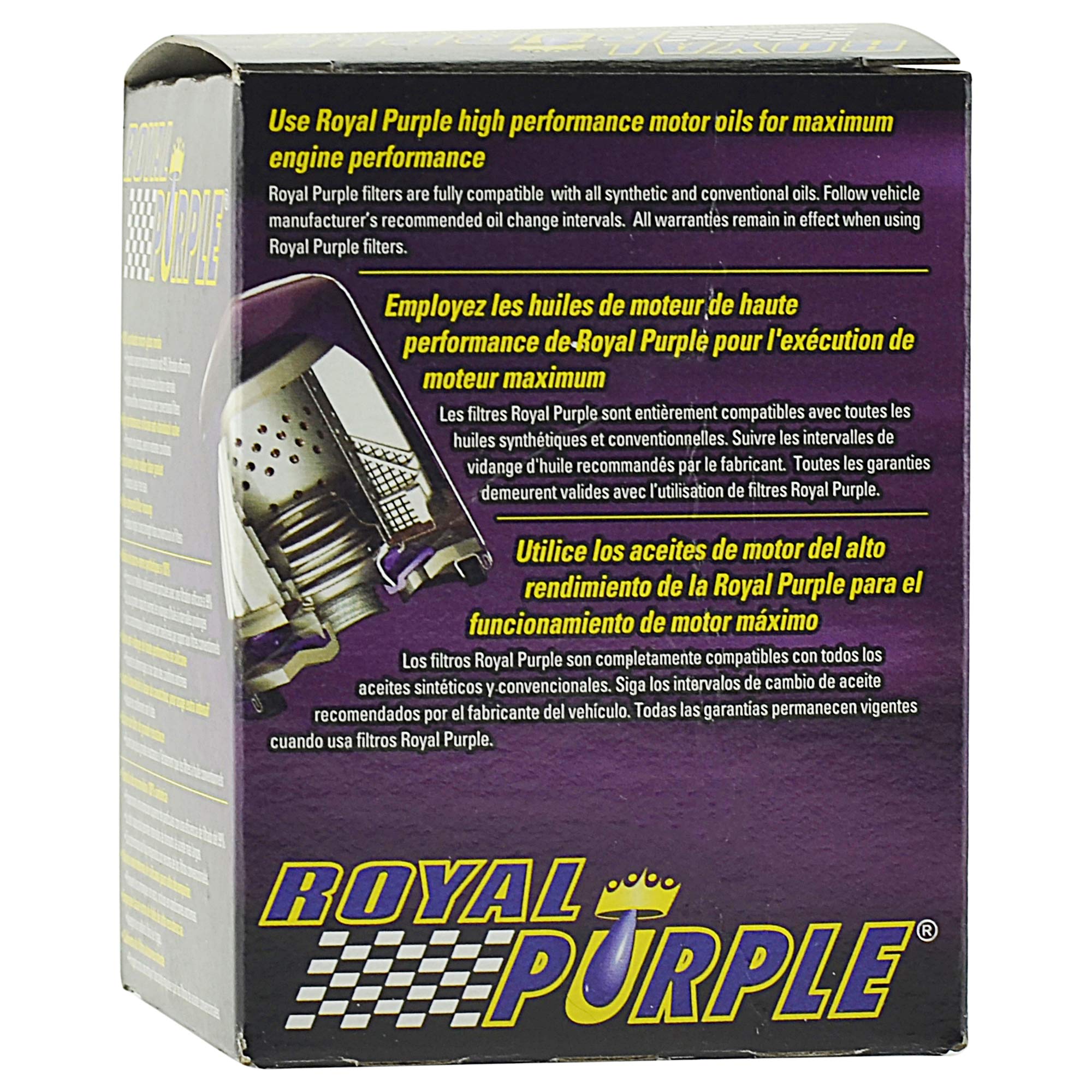 Royal Purple Oil Filter 10-2867, Fiberglass Material, Size: Filter