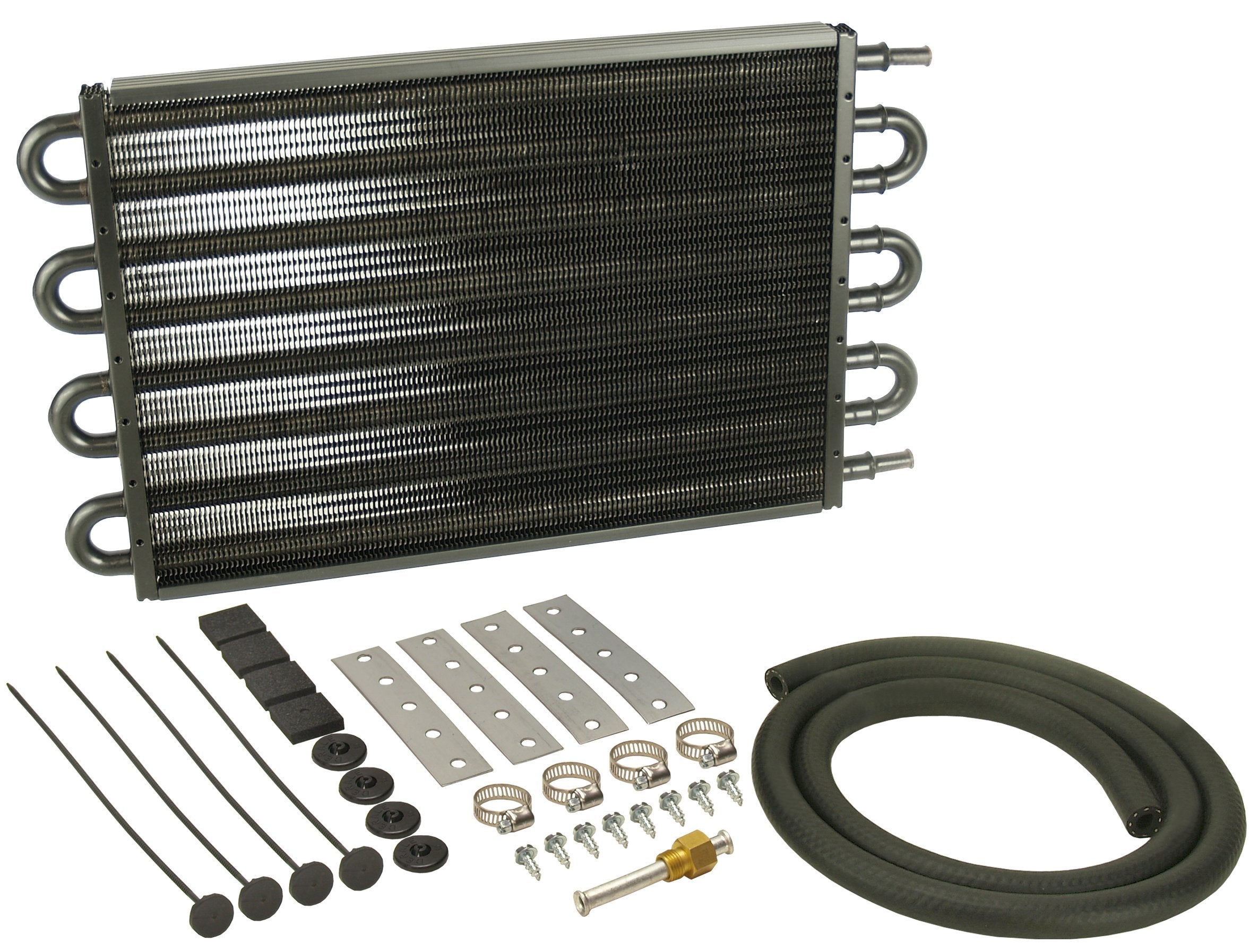 Derale 13104 Series 7000 Transmission Oil Cooler , Black