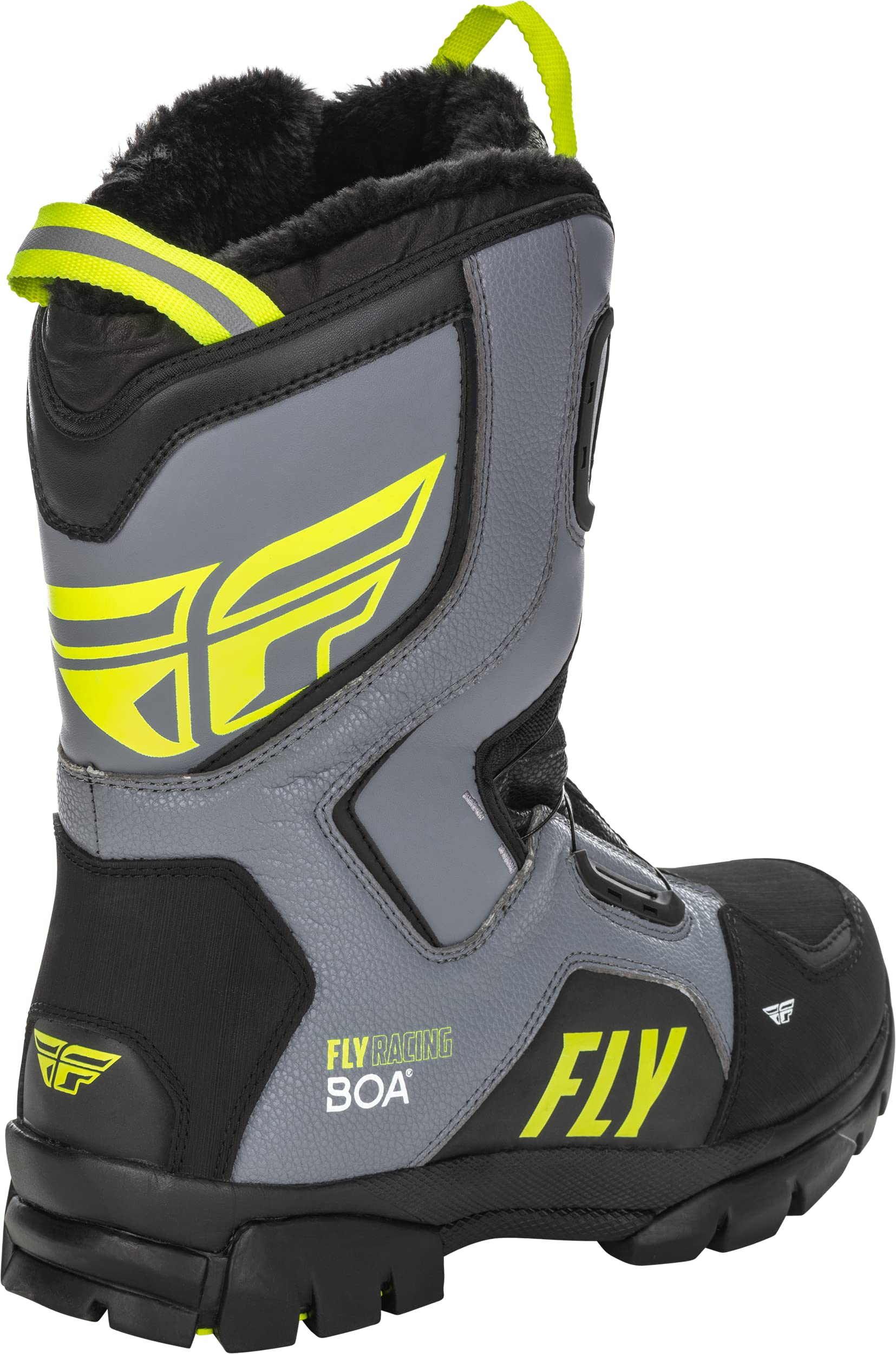 Fly Racing 2022 Marker Boa Boot (Black/Grey/Hi-Vis, 6)
