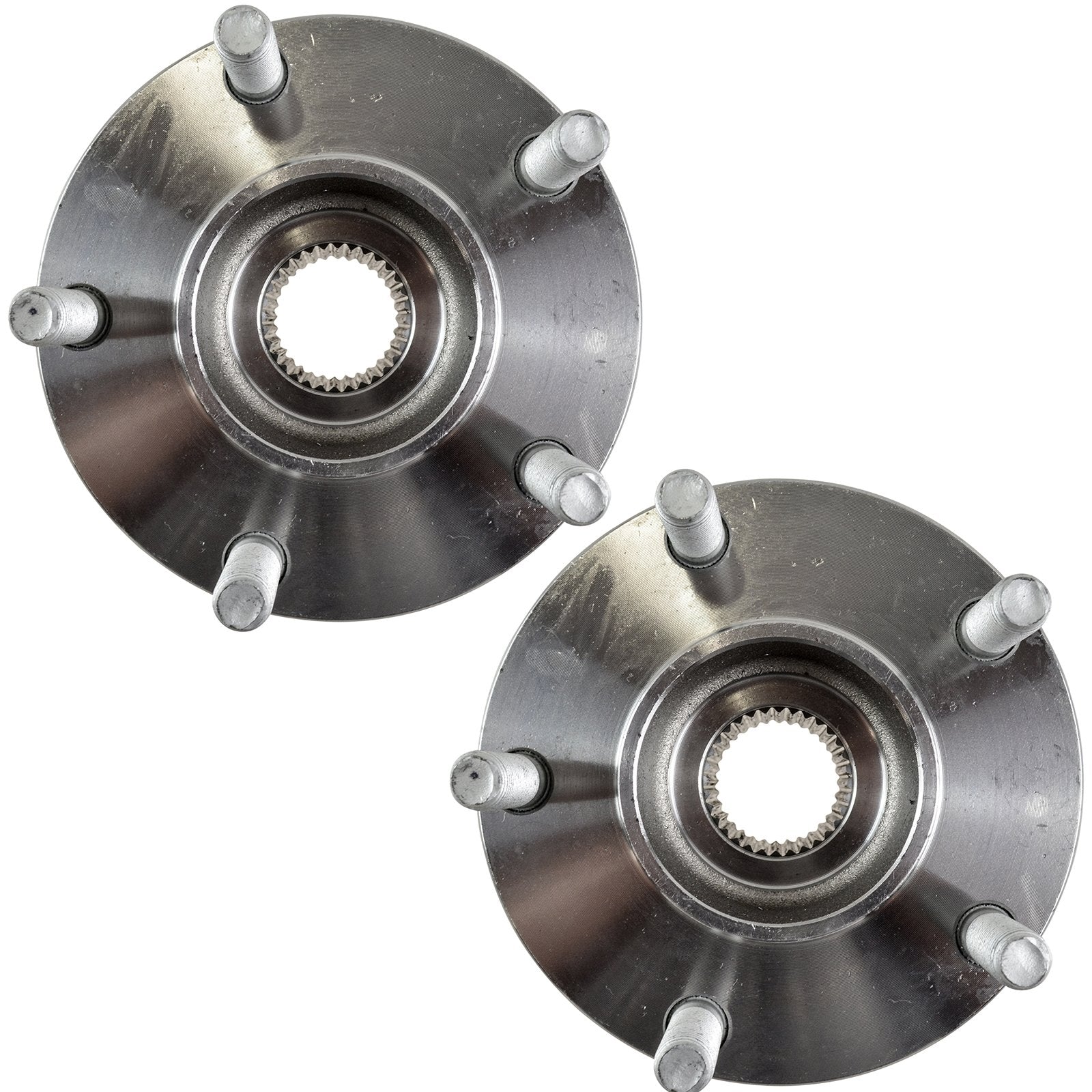 Trq Front Wheel Hub Bearings Assembly Set Compatible With 2013 Infiniti Jx35 2019-2021 Qx50 2014-2020 Qx60 2007-2018 Nissan Alti