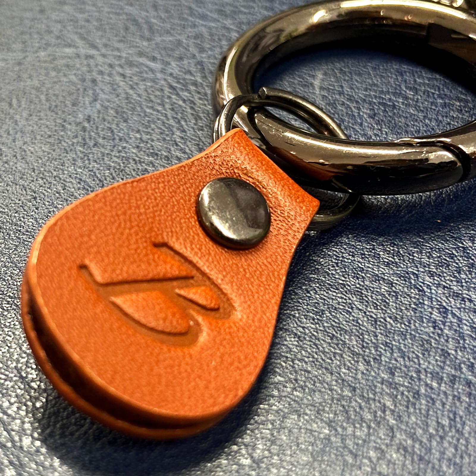 Car fob Cover Compatible with Ford Bronco.Genuine Leather Key Fob Cover with Keychain- Yellow (Yellow)