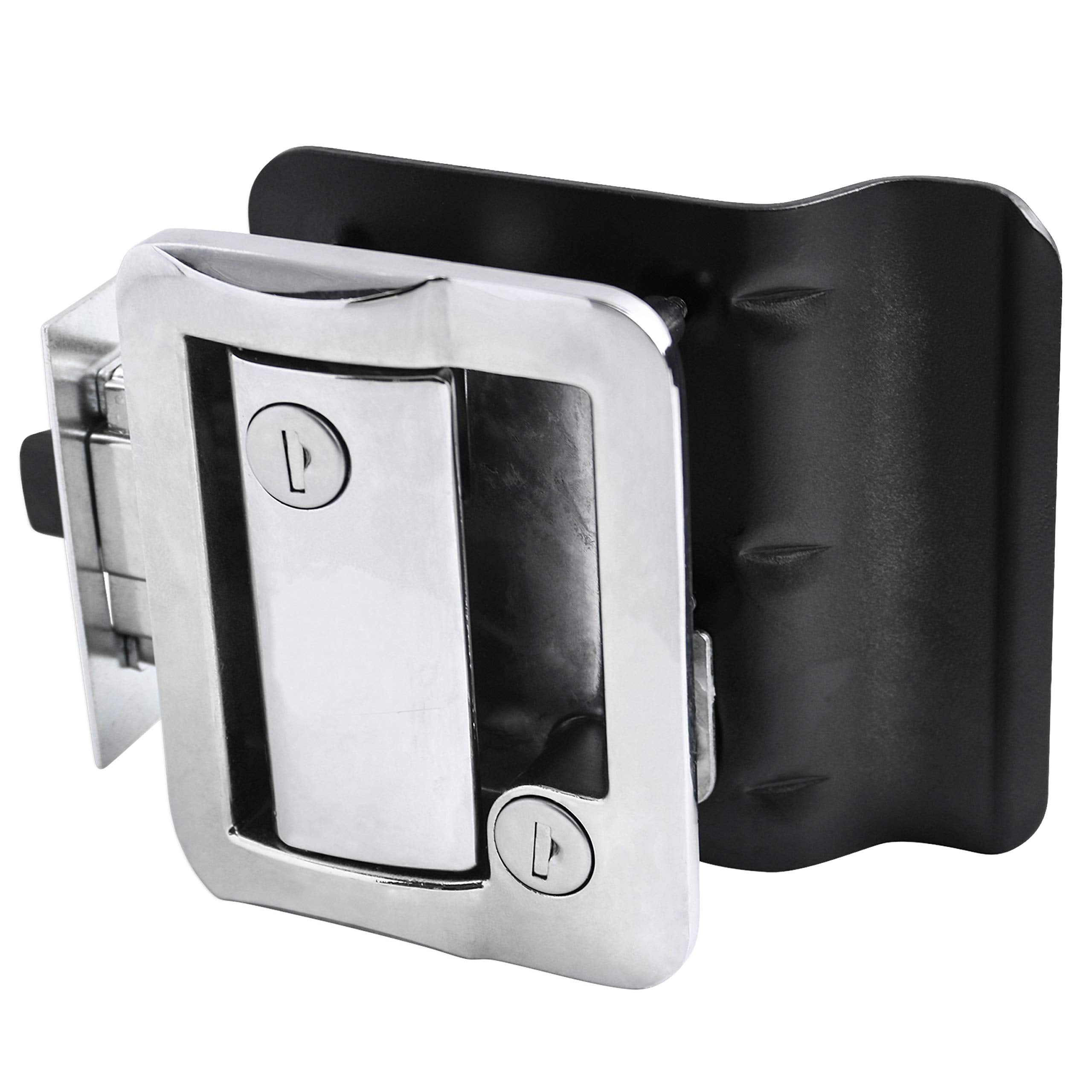 Rv Travel Trailer Entry Door Lock Polar Chrome Paddle Deadbolt