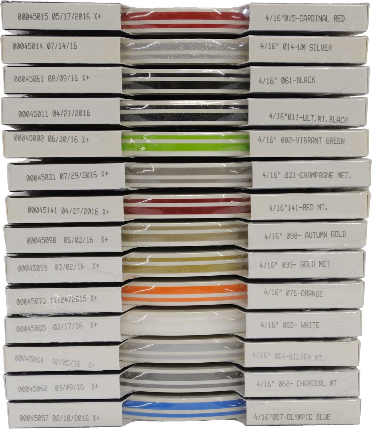 Universal TFX 0004062 - Auto Customizing Dual Pinstripe - 4/16&quot; x 150' (1/8” Stripe, 1/16&quot; Gap, Then 1/16” Stripe) - 062-Charcoal Metallic