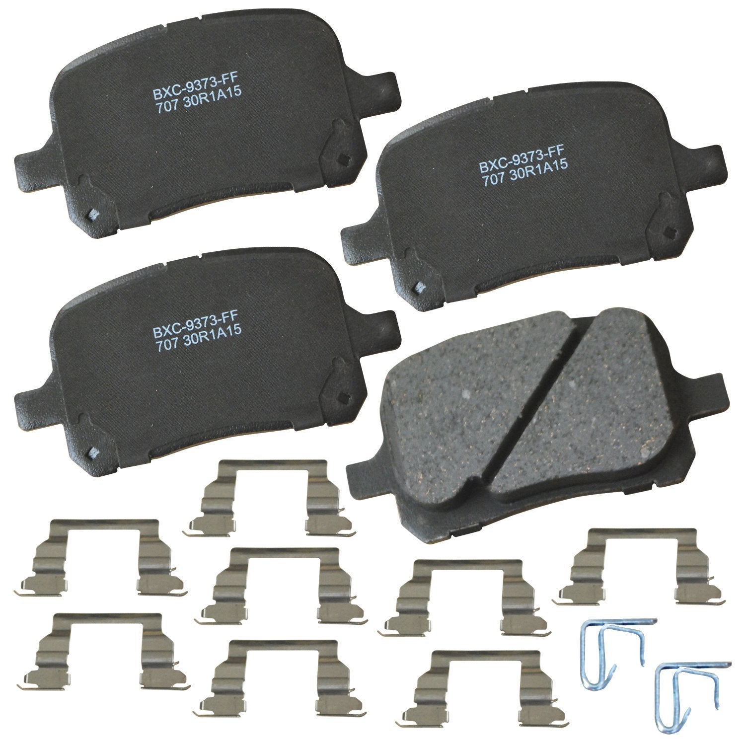 Bendix Premium Sbc707 Ceramic Front Brake Pads For Lexus Es300 2001-1997, Rx300 2001-1999, Toyota Avalon 2004-1998, Camry 2001-1