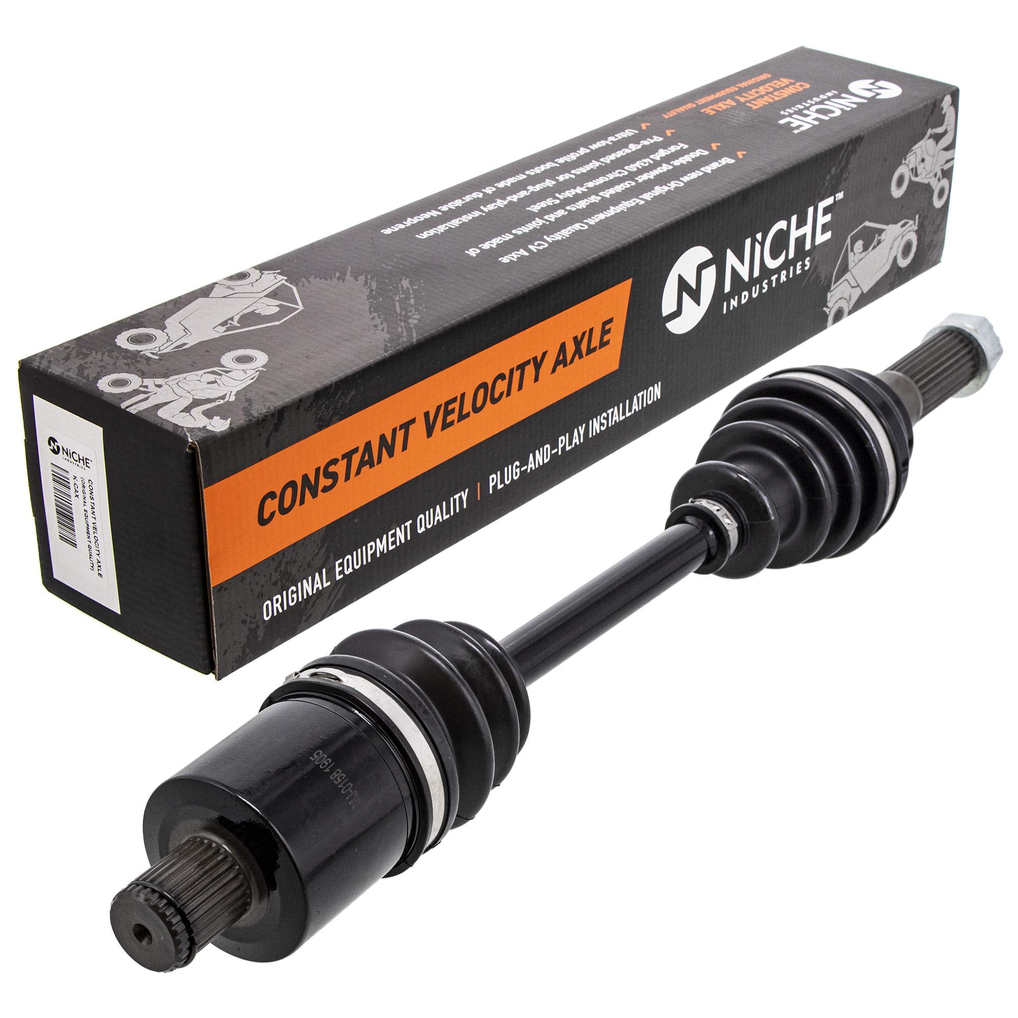 NICHE Rear Left and Right CV Axle Drive Shaft for Polaris Sportsman 450 HO X2 Touring 570 Hawkeye 325