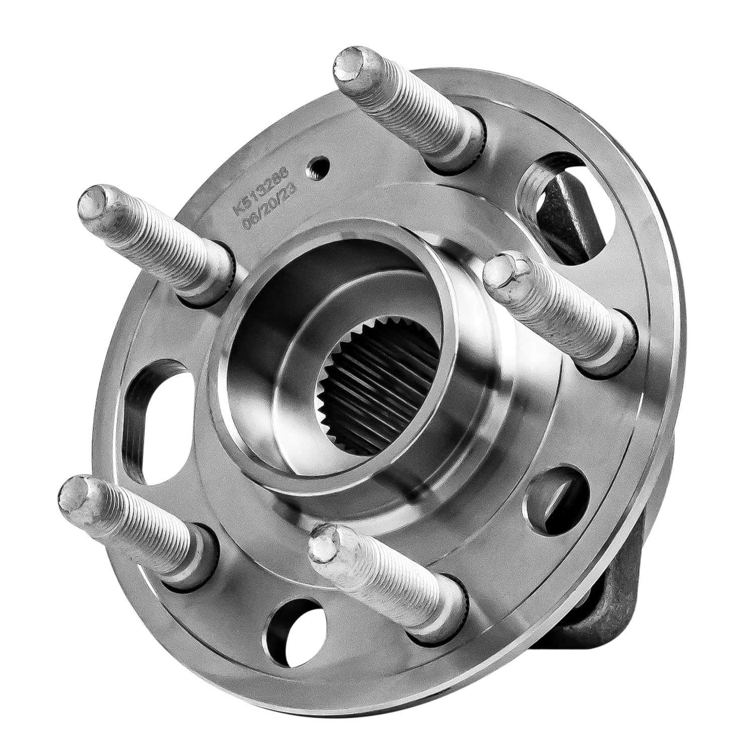 Detroit Axle - Front Or Rear Wheel Bearing Hubs For Chevy Malibu Impala Buick Regal Lacrosse Saab 9-5 Cadillac Xts, Front Hubs F