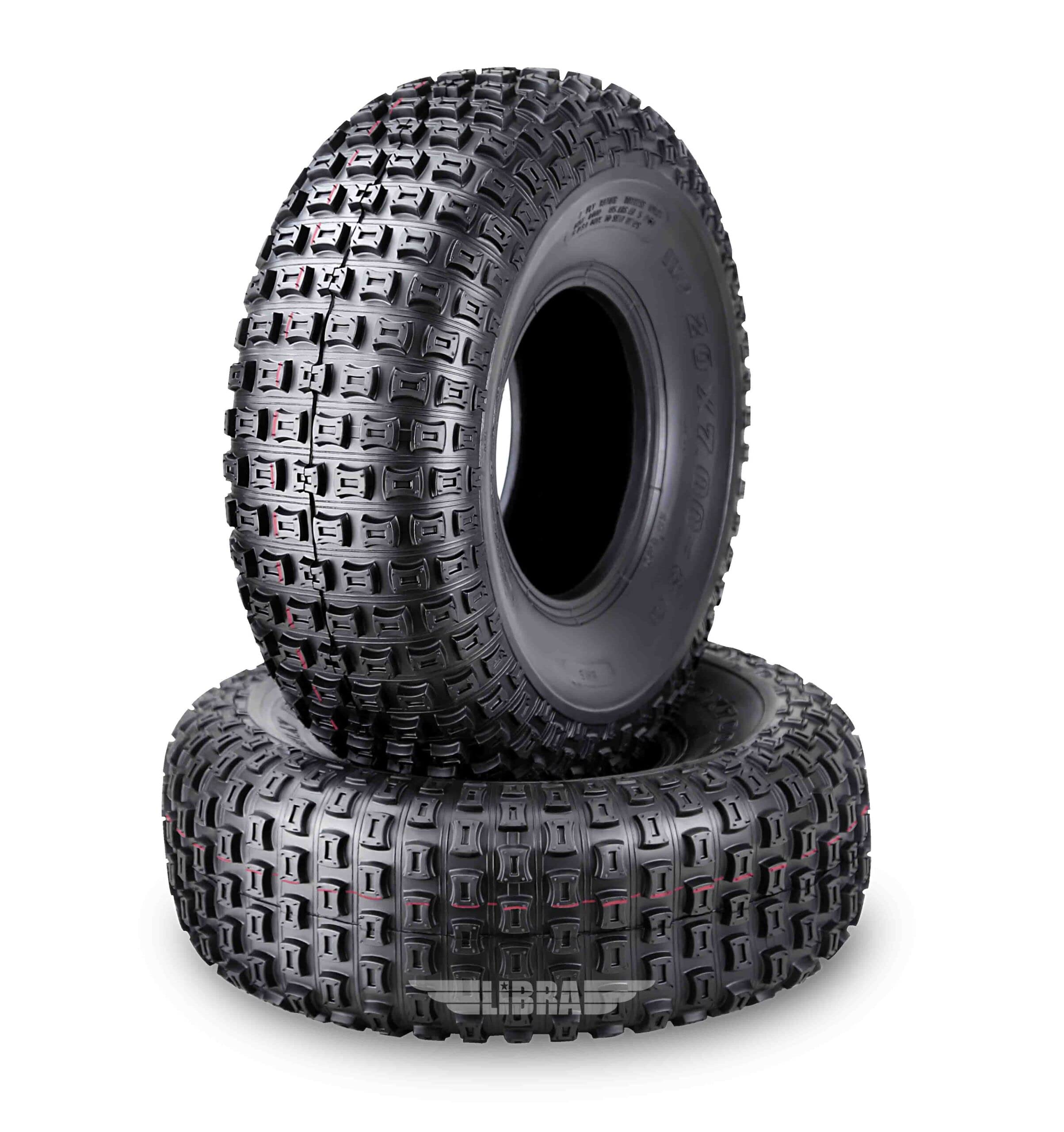 WANDA Set 2 ATV tires 20x7-8 20x7x8 4PR