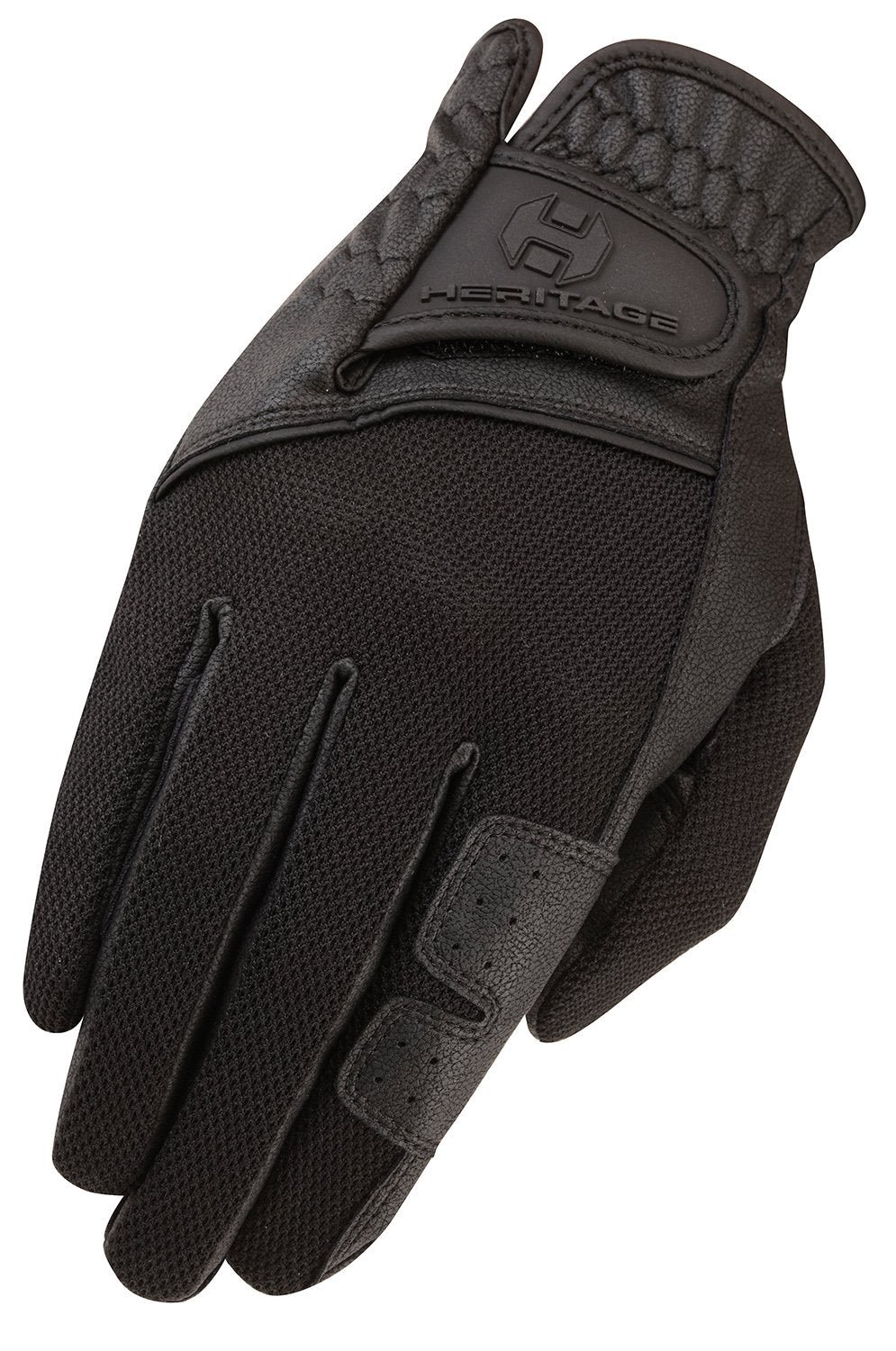 Heritage X-Country Gloves, Size 8, Black