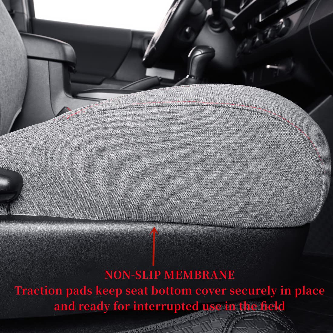 Coverdream Tacoma Hybrid Seat Covers Custom Fit For 2024 2025 Toyota Tacoma Trd Sport,Trd Off-Road,Limited,Trailhunter,Full Cove