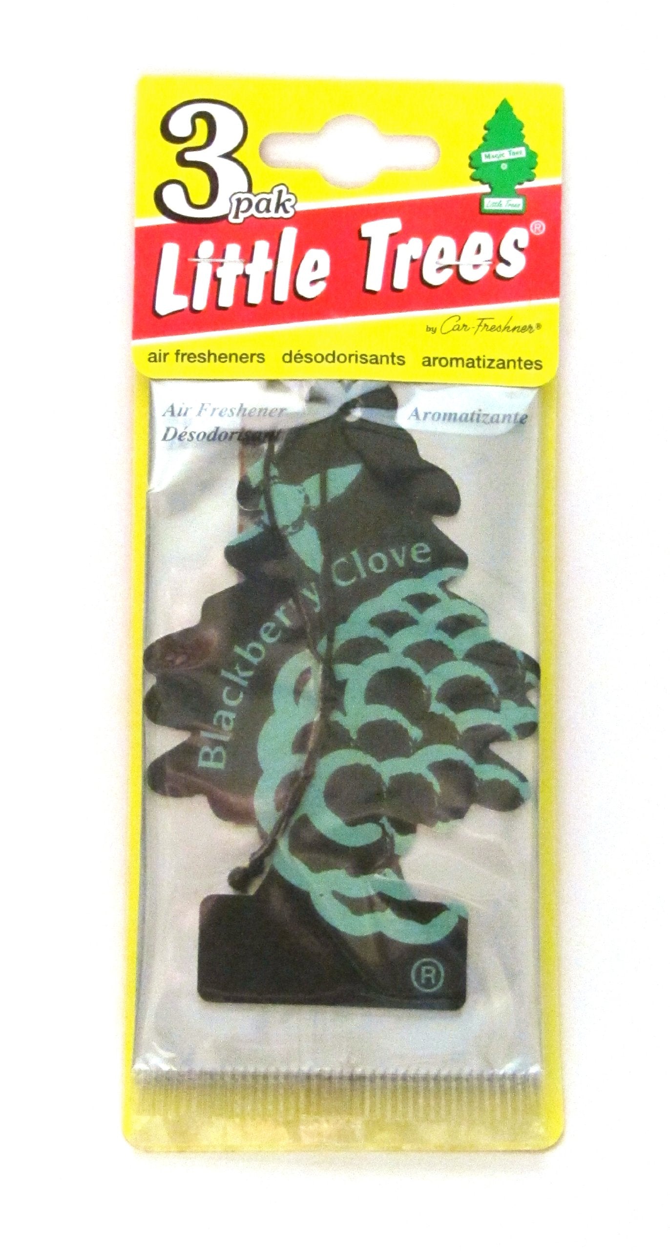 Little Trees Air Fresheners 3 Pack - Blackberry Clove