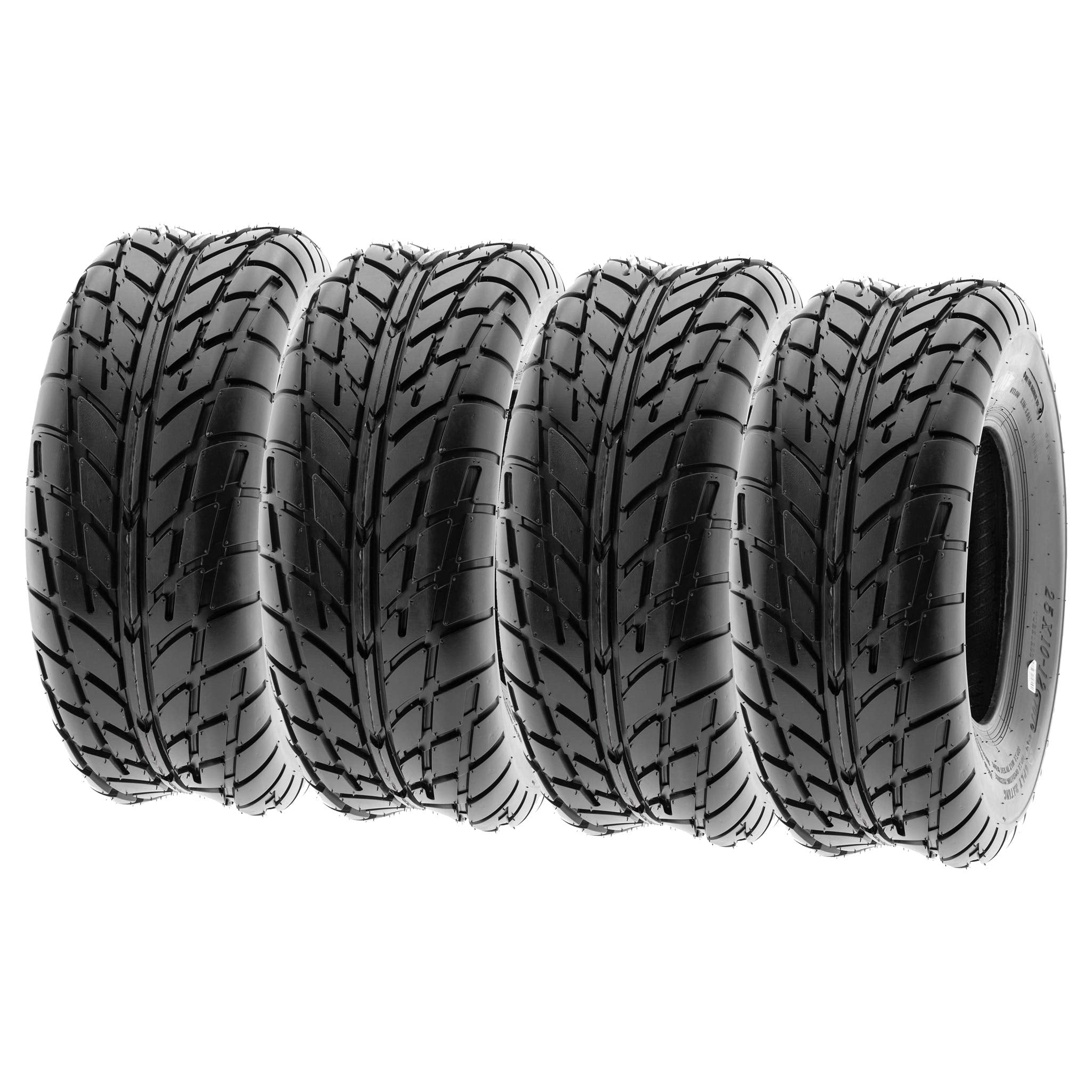 SunF 225/45-10 225/45x10 Hardpack Race Sport ATV UTV Tire 6 PR A021 - SET of 4