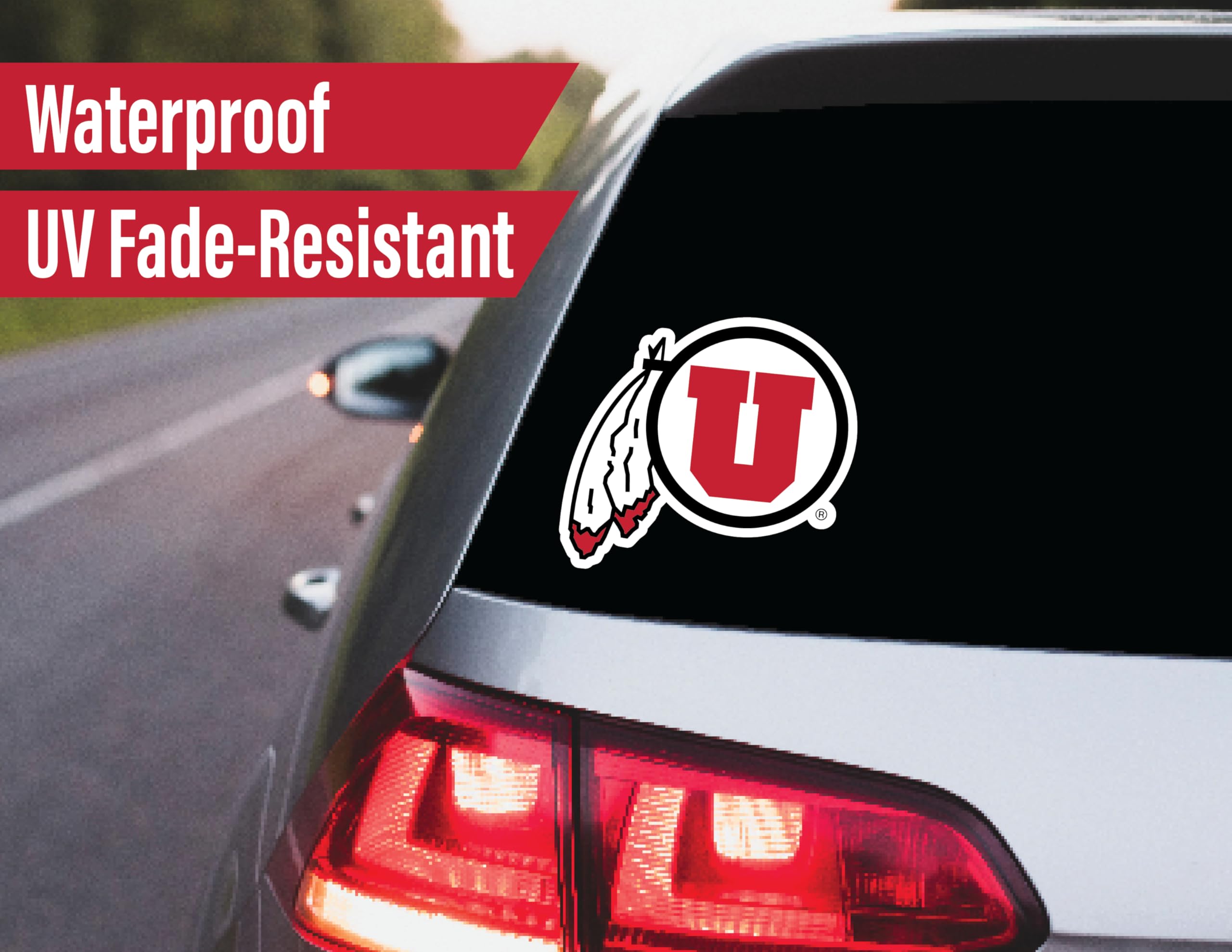 University Of Utah Stickers (14 Stickers) 2 Large 5'' For Car Windows 10 Medium 2.5'' For Water Bottles Laptops Phones 2 Mini Ke