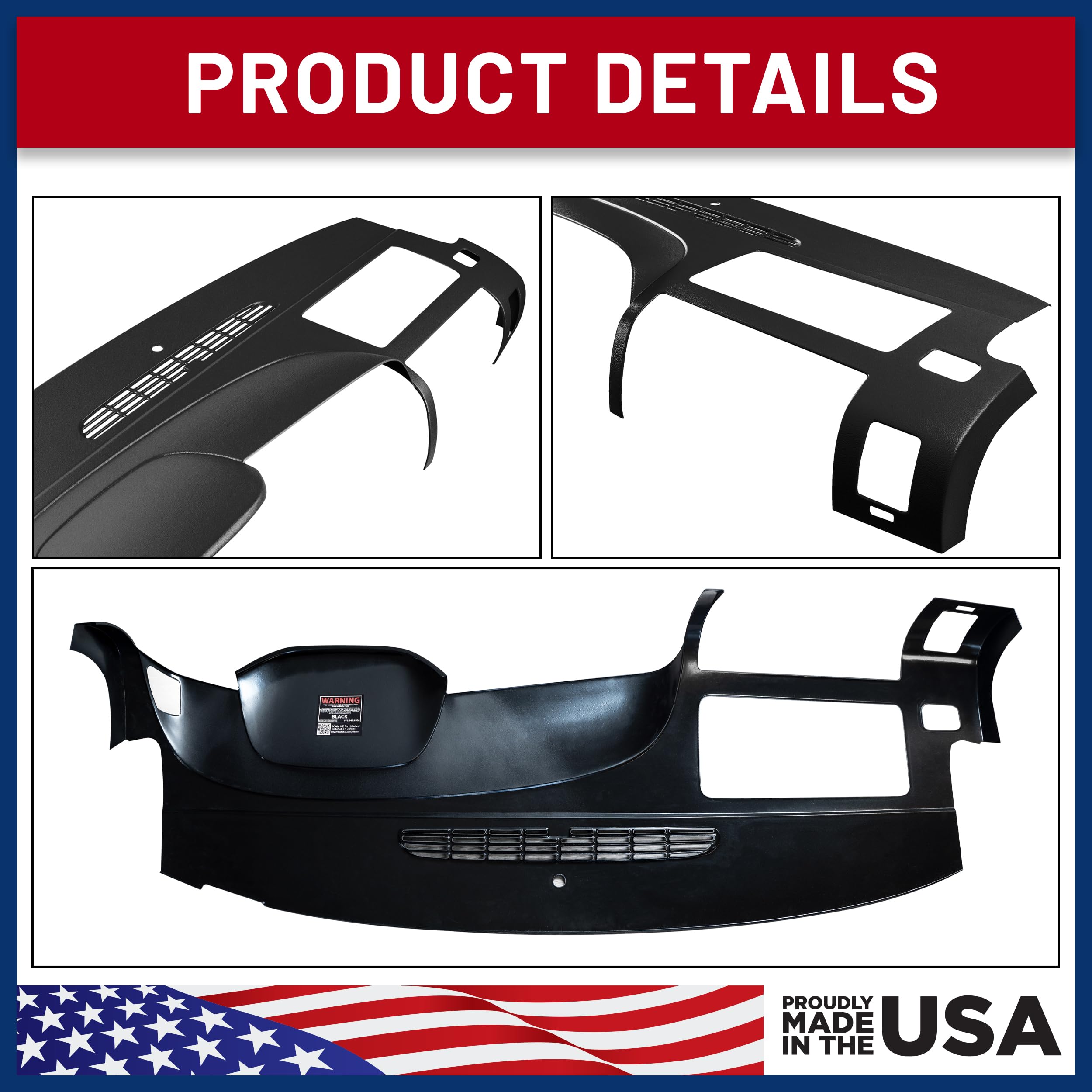 Dashskin One Piece Molded Dash Cover Cap Compatible With 2007-2013 Silverado Sierra W Dual Glovebox Dashboards In Cashmere - Mad