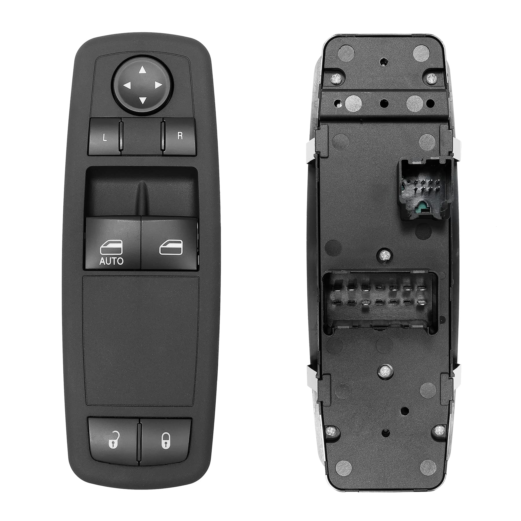 Master Power Window Switch | 8 Pins + 8 Pins Check Required | Replacement For 2008 - 2011 Dodge Grand Caravan, Chrysler Town & Country | Replaces# 04602627Ag, 04602627Ae