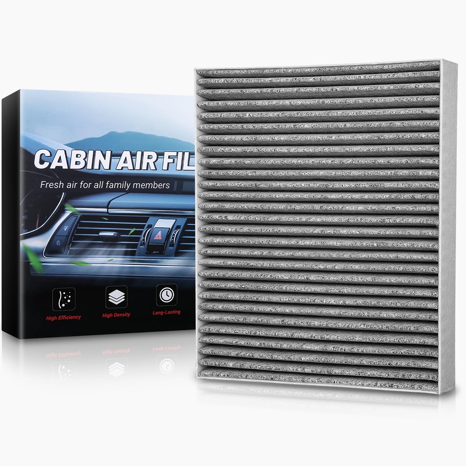 Auto Dynasty Cabin Air Filter Compatible with 2013-2024 Buick Cadillac Chevy Blazer Colorado GMC Acadia Canyon, Replacement for 