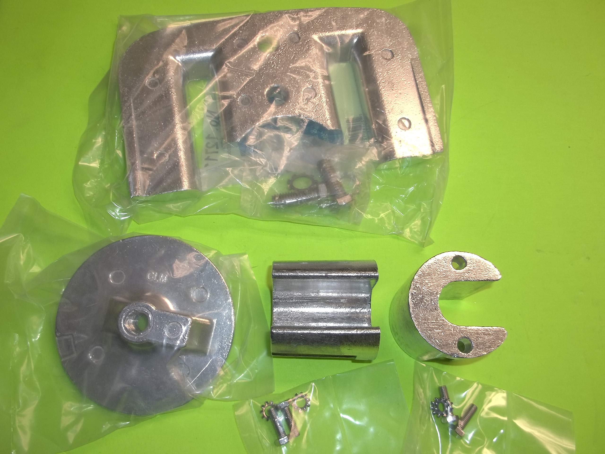 Rps-Glm Mercruiser Bravo Ii Iii Outdrive Anode Kit 2 3 Aluminum Salt Water Zinc Set 88+, Replaces 888761Q01
