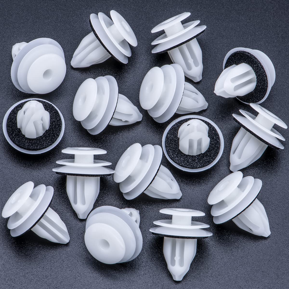 Rexka 15Pcs Door Trim Panel Retainers Clips Compatible With Lexus Toyota 90467-A0005 Camry, Fj Cruiser, High Lander, Rav4, 4-Run