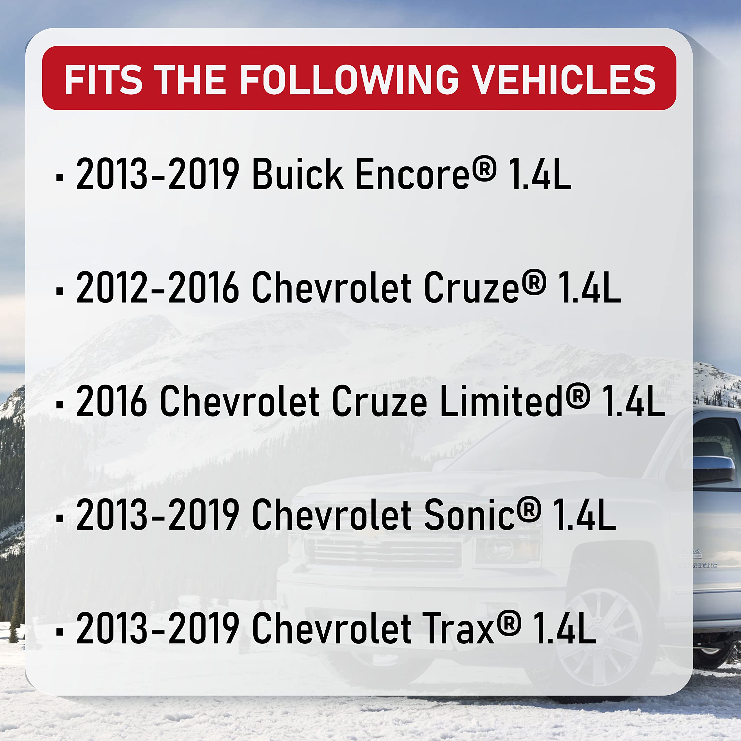 Vapor Canister Purge Valve - Replaces 55573017, 911-409, CP781 - Compatible with Chevy & Buick Vehicles 1.4L Encore, Cruze, Soni