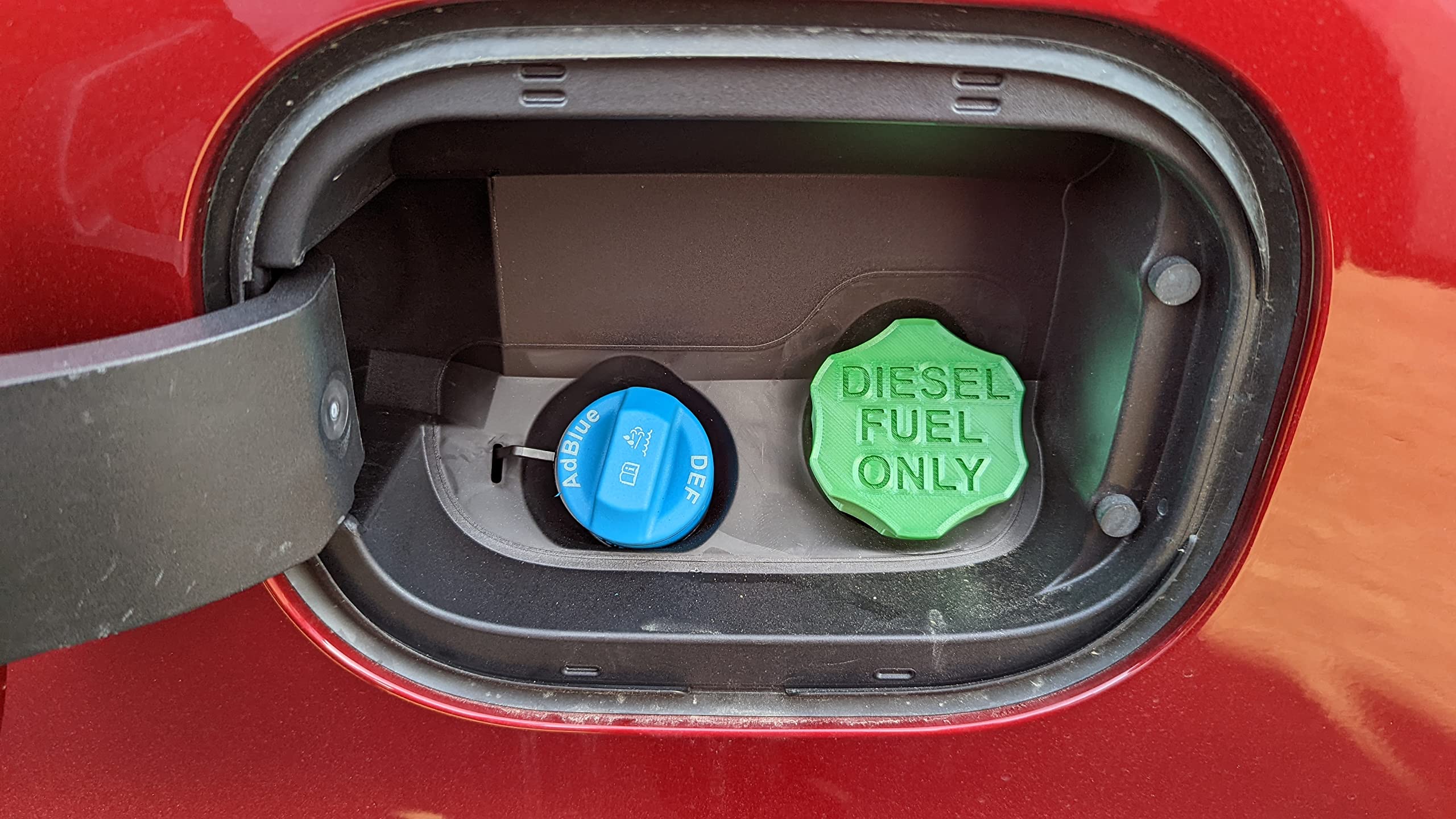 Generic Gm 3.0 Duramax Fuel System Cap Magnetic Green Green