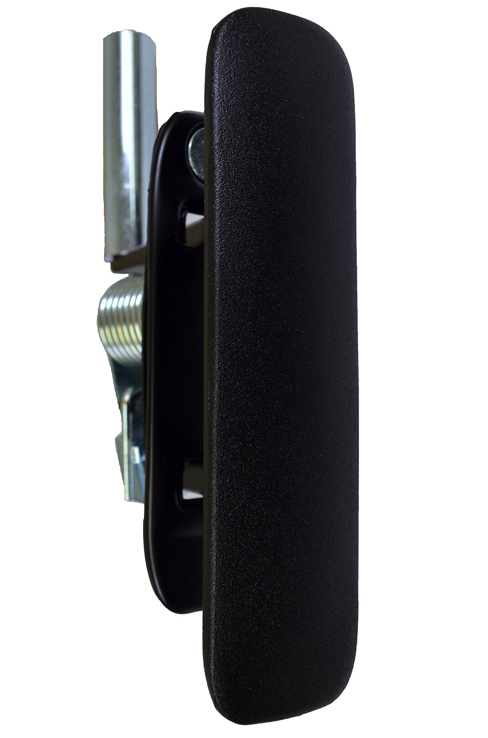 Pt Auto Warehouse Fo-3903A-R1 - Outside Sliding Door Handle, Metal Black - Passenger Side Rear