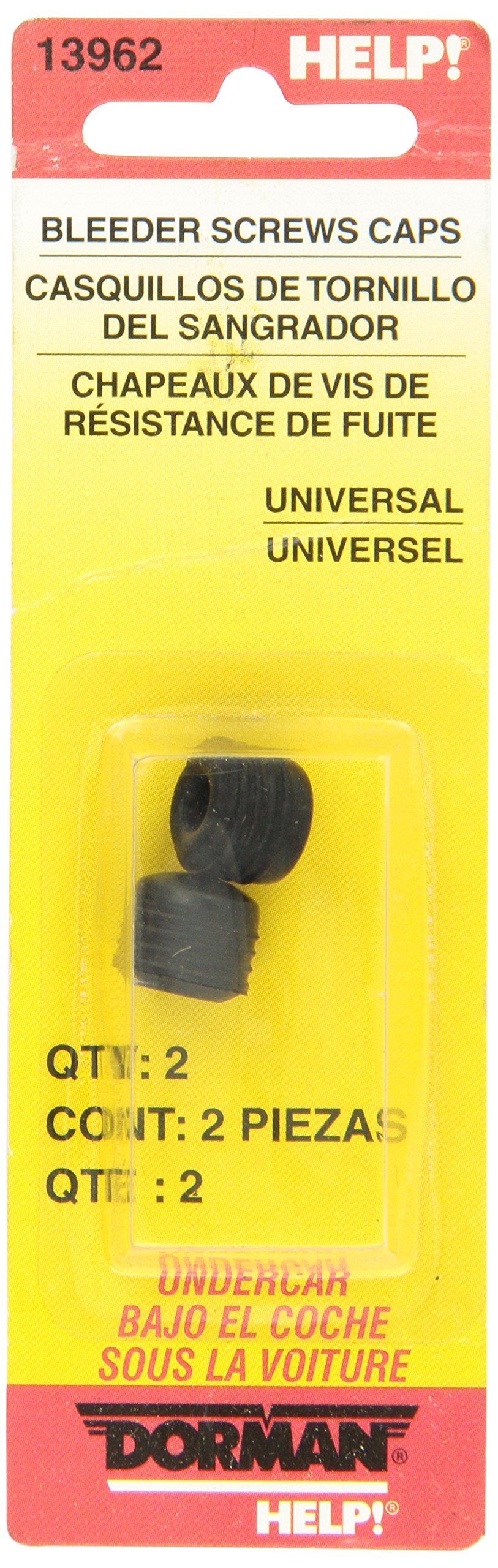 Dorman Help! 13962 Brake Bleeder Caps