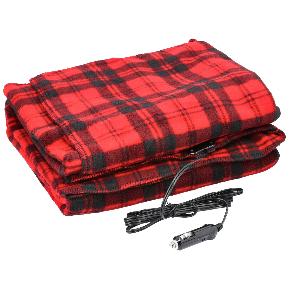 Heated Car Blanket - 12-Volt Electric Blanket For Car, Truck, Suv, Or Rv - Portable Heated Throw - Camping Essentials By Stalwar